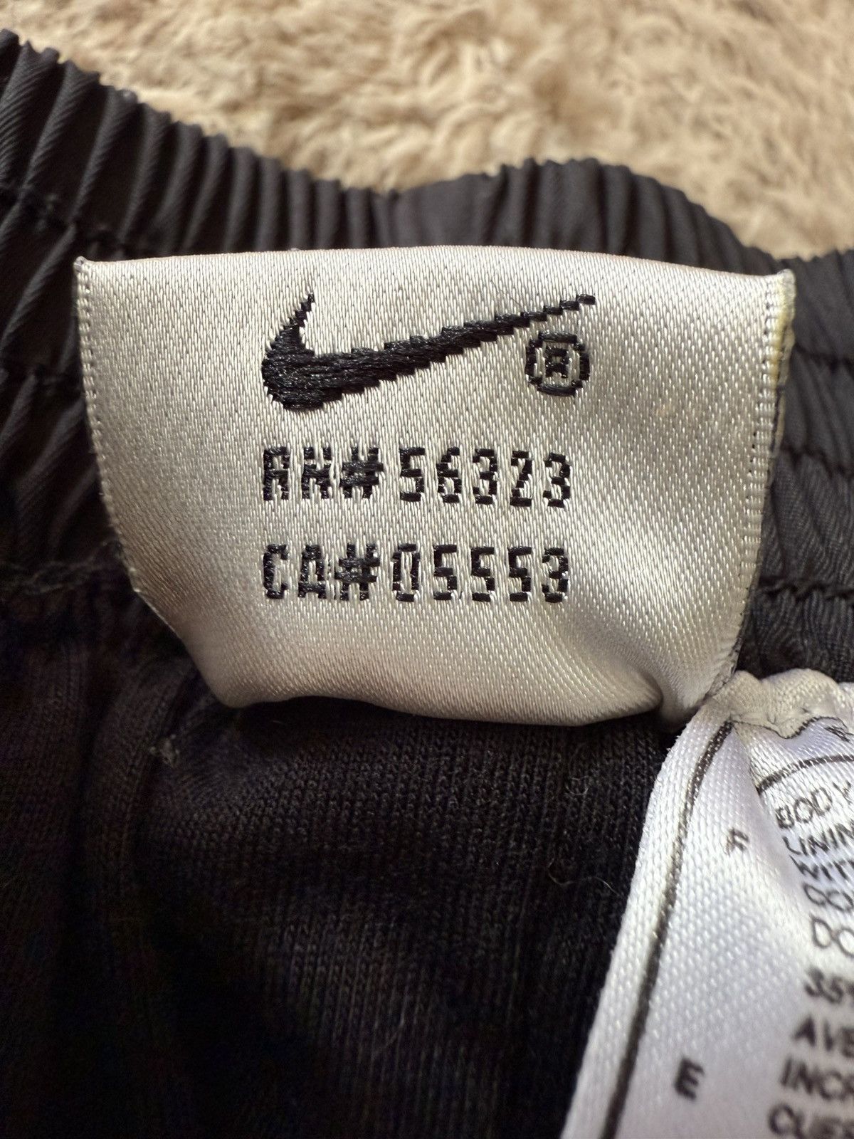 Nike Vintage Nike Tearaway Track Pants Black – Made in Thailand Size US 37 - 4 Thumbnail