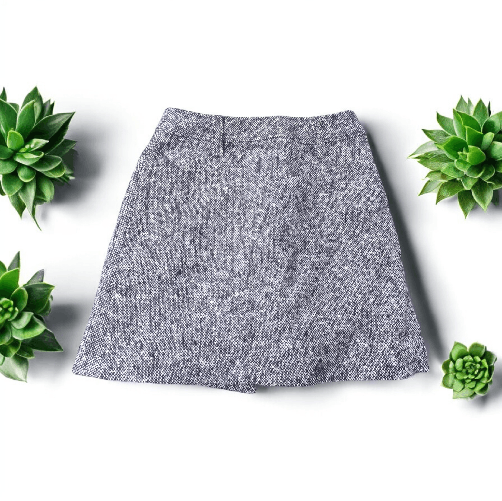 agnes b. AGNES B SKIRT LAINE WOOL Size 26" / US 2 / IT 38 - 2 Thumbnail