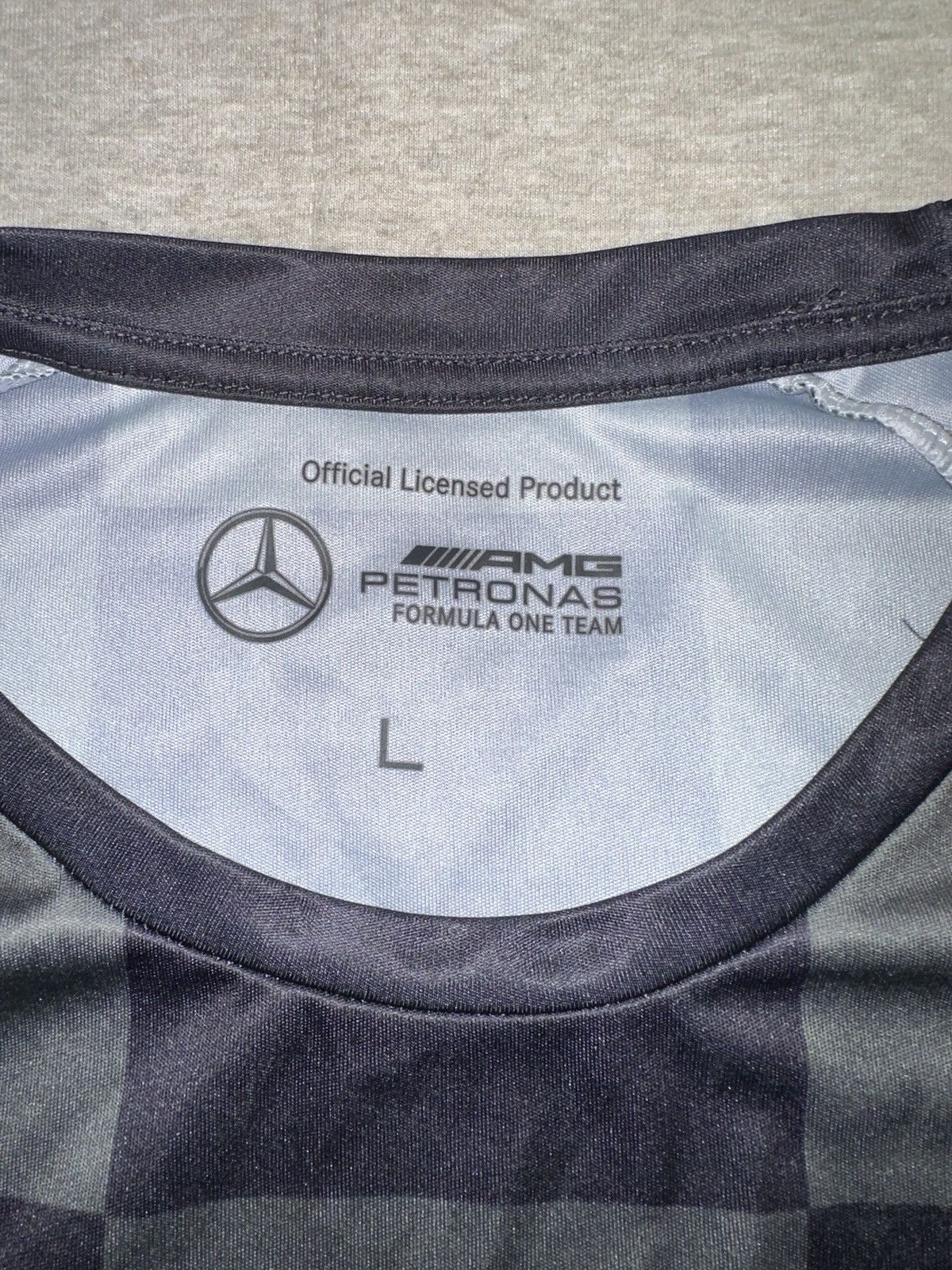 Mercedes-Benz Limited Edition 2021 Hamilton 100 Grad Prix Win Jersey Size US L / EU 52-54 / 3 - 3 Thumbnail