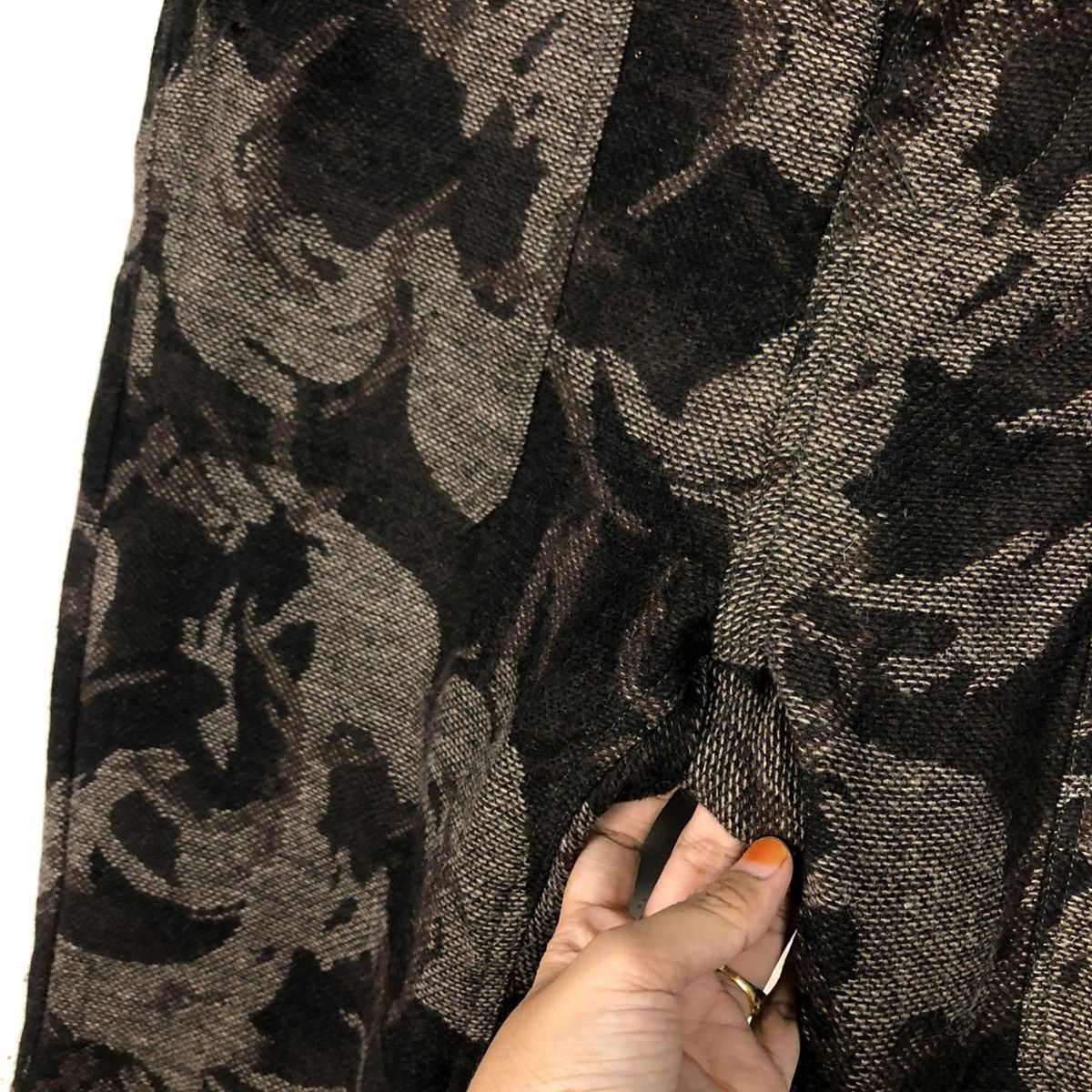 Japanese Brand 🔥HAND MADE WOOL PANTS FLORAL MARSHALL ARTIST ISSEY MIYAKE Size US 32 / EU 48 - 18 Thumbnail