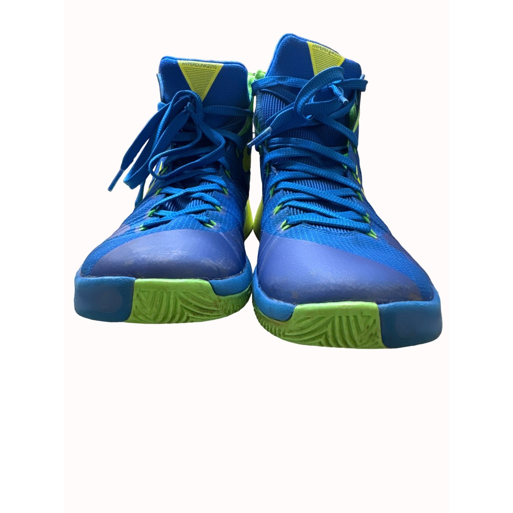 Nike Nike Zoom 2015 Hyperdunk men’s blue green basketball shoes s Size US 9 / EU 42 - 4 Thumbnail