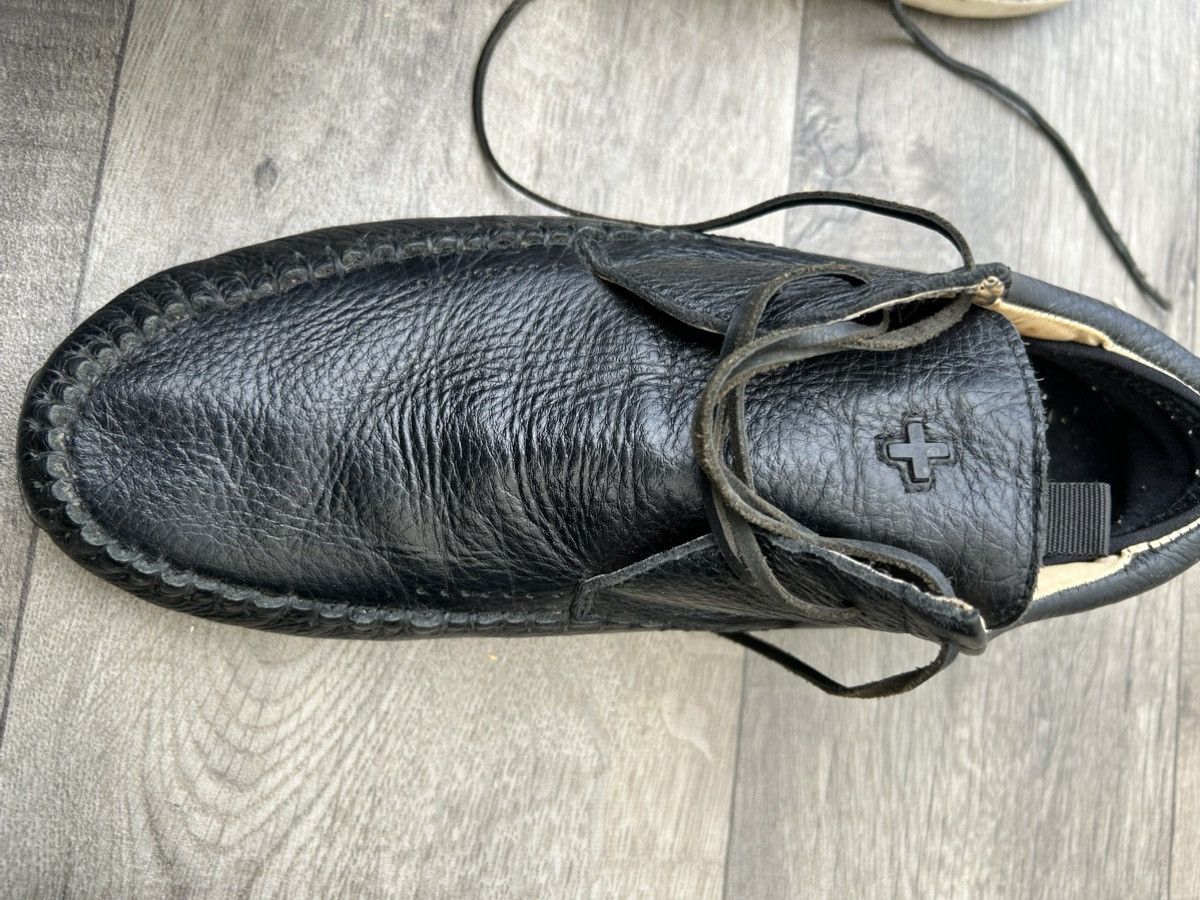 Visvim Visvim FBT Elk black leather moccasin shoes. Size US 9.5 / EU 42-43 - 14 Thumbnail