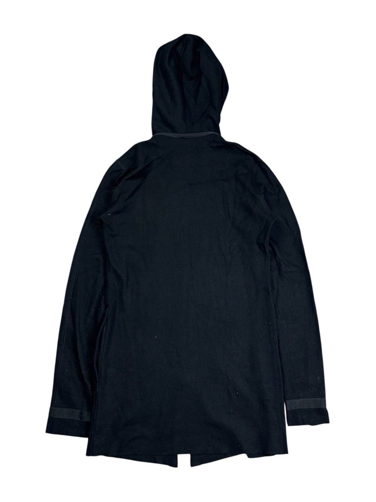 KMRii 2000s Kiryuyrik - Black Wool Zip-Up Hoodie Size US M / EU 48-50 / 2 - 3 Thumbnail