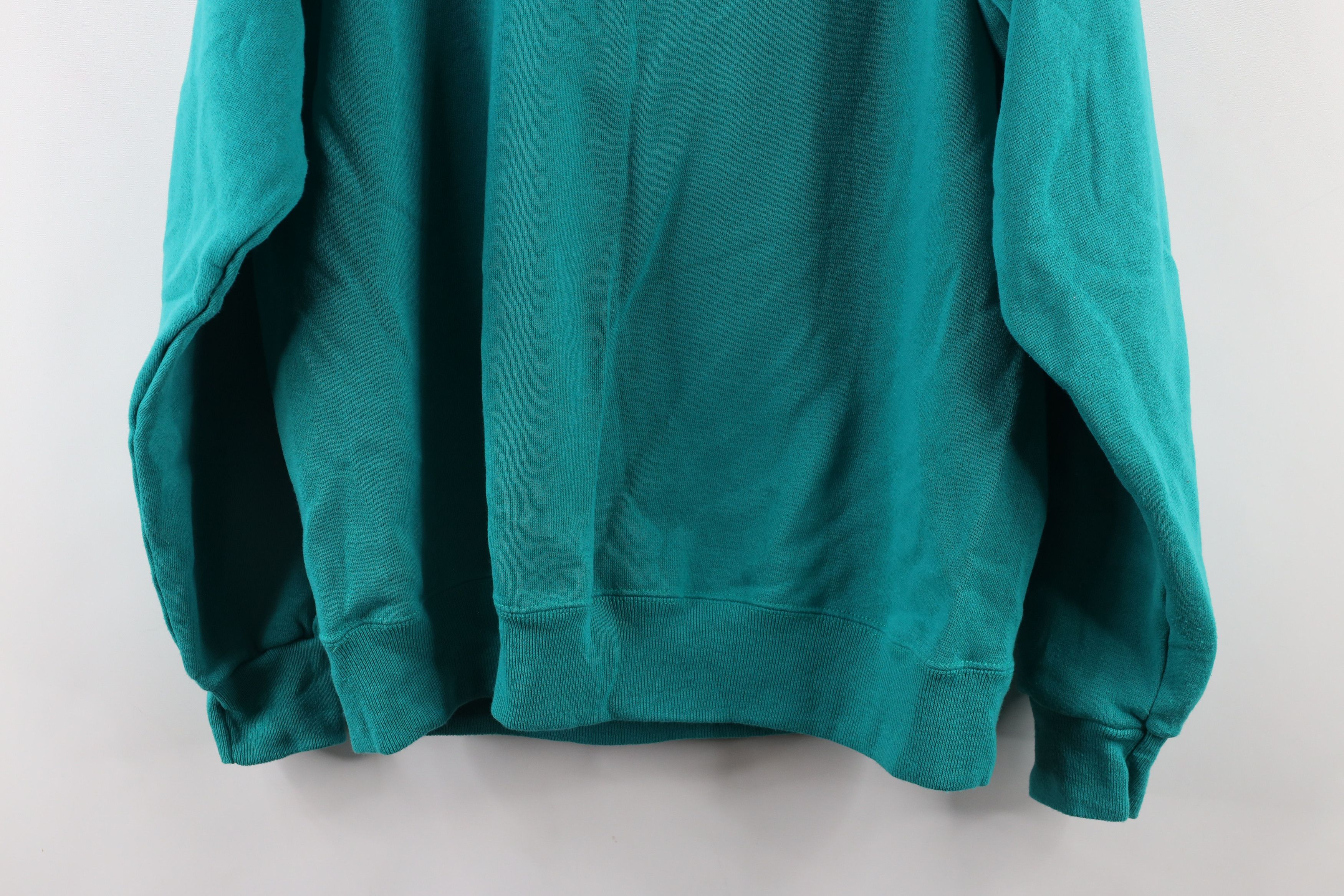 Vintage Vintage 90s Paul Bunyan Show Forestry Sweatshirt Teal USA Size US L / EU 52-54 / 3 - 9 Thumbnail