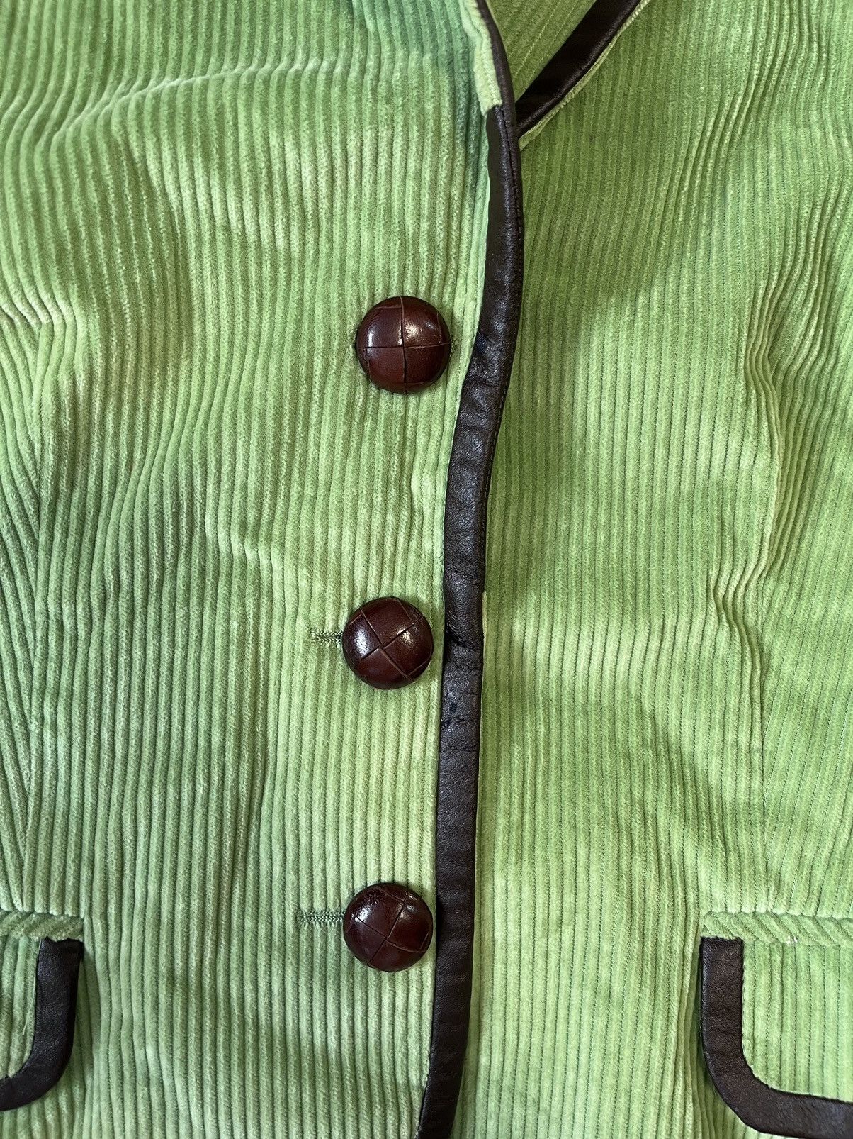 Escada Escada Sport Women Blazer Jacket Green Cotton Polyester Size XS / US 0-2 / IT 36-38 - 9 Thumbnail