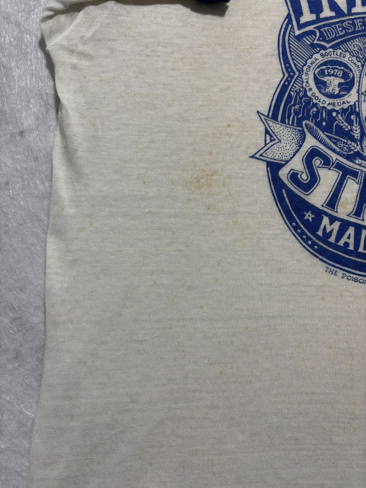 Vintage Vintage 80’s Malt Beer Ringer Tshirt Size US L / EU 52-54 / 3 - 6 Thumbnail