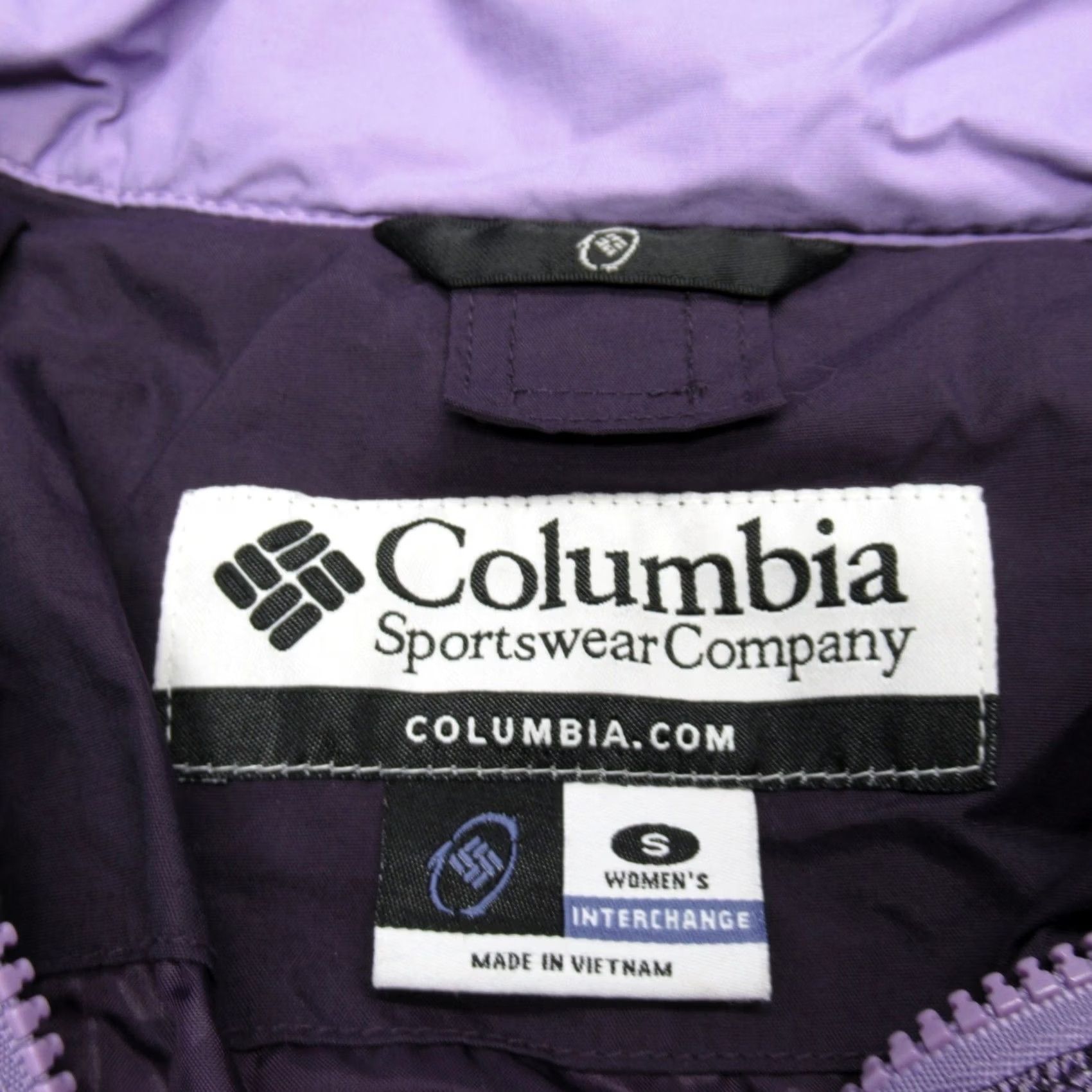 Vintage Columbia Women Small Purple Interchange Waterproof Hooded 3in1 Jacket Shell Snow Size S / US 4 / IT 40 - 5 Thumbnail