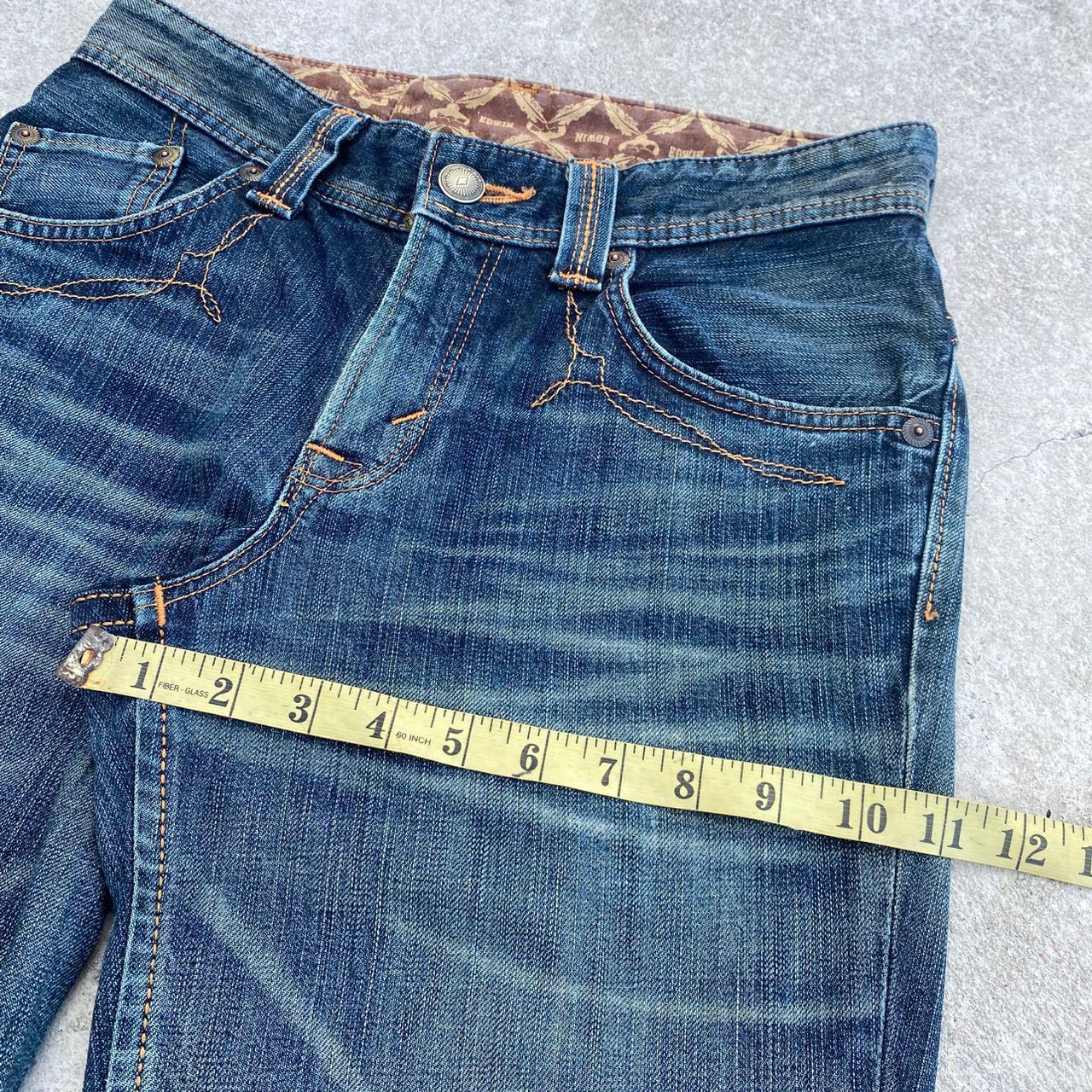 If Six Was Nine Flare Vintage Edwin Flared Distressed Denim Size US 30 / EU 46 - 5 Thumbnail