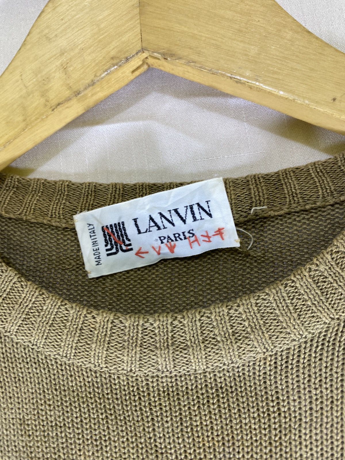 Lanvin vintage round neck knit Size US S / EU 44-46 / 1 - 3 Thumbnail