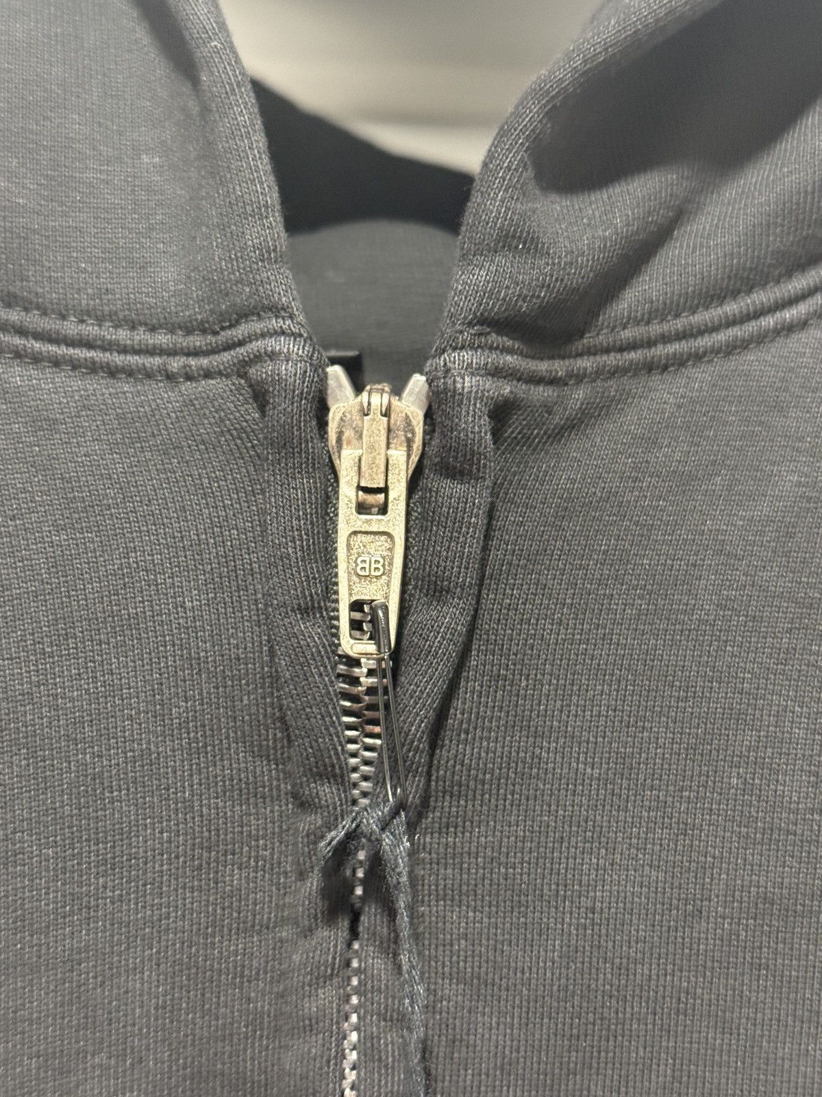 Balenciaga Mudshow “Paris” Washed Hoodie Size US XS / EU 42 / 0 - 4 Thumbnail