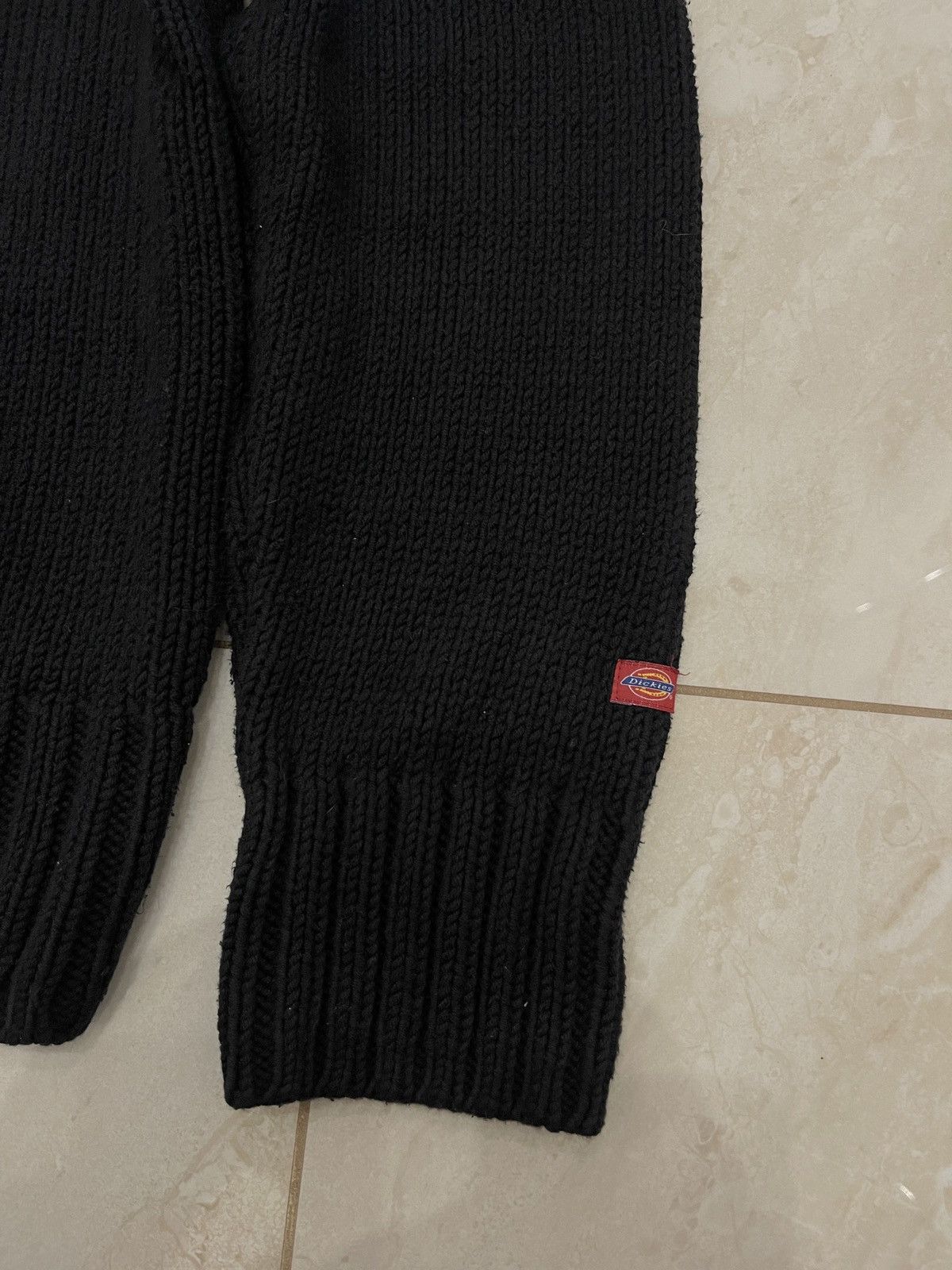 Dickies Dickies zip up sweater jumper black vintage Size US XL / EU 56 / 4 - 5 Thumbnail