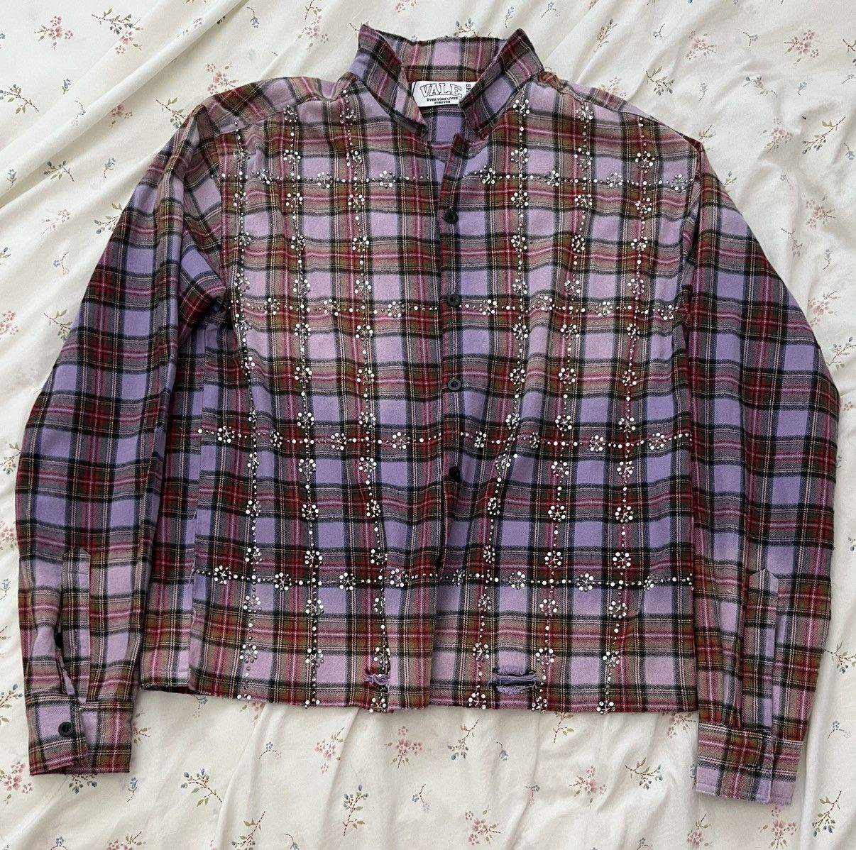 Vale Vale Forever Rhinestone Flannel Size US S / EU 44-46 / 1 - 1 Thumbnail