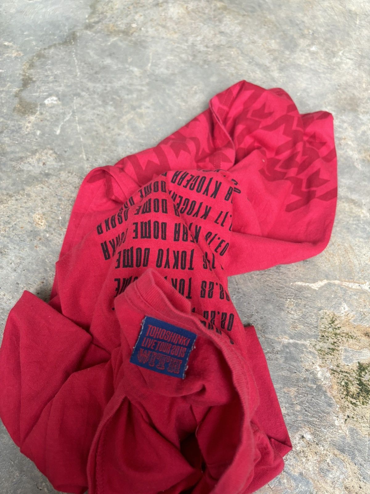 Hysteric Glamour Y2k Tohoshinki Live tour 2015 Tshirt Size US M / EU 48-50 / 2 - 6 Thumbnail