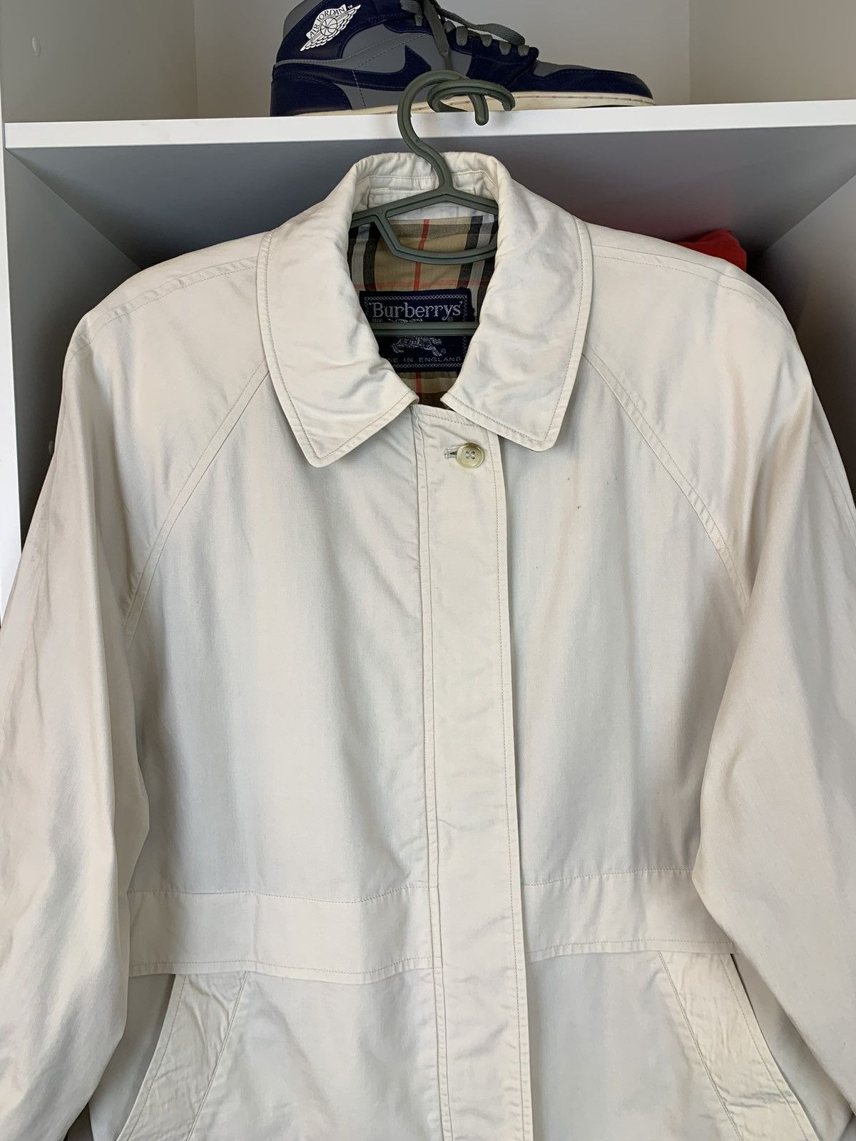 Vintage Burberrys Womens Nova Check Jacket Size C6 England