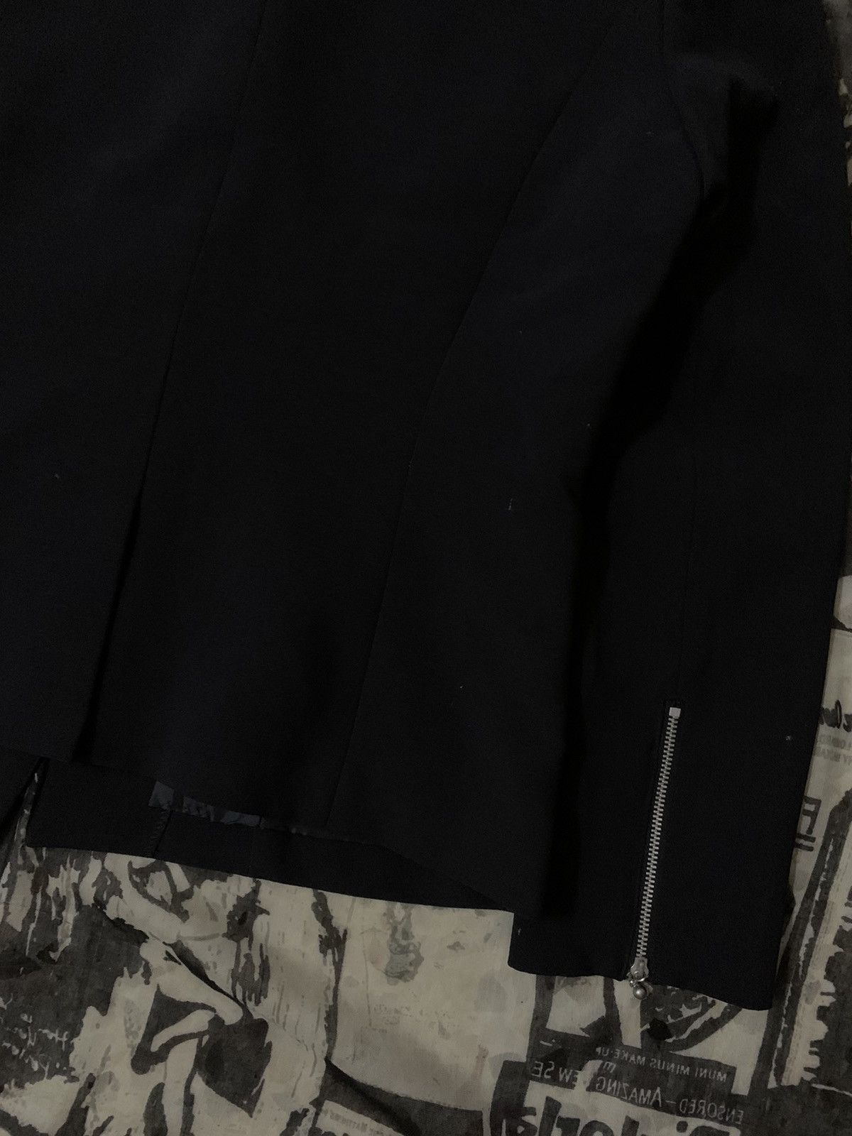 Yohji Yamamoto 💥Japanese Hiromichi Nakano Seditionaries Jacket Size S / US 4 / IT 40 - 8 Thumbnail