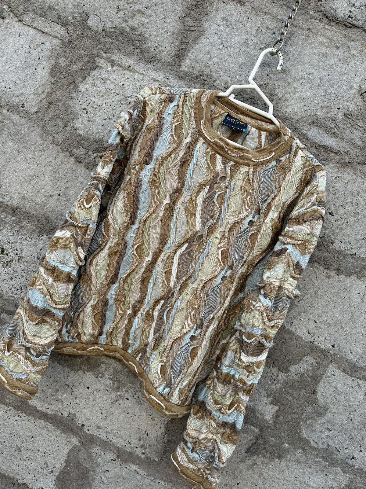 Coogi Vintage 90s Coogi Australia 3D Knit Sweater - Size M Size US M / EU 48-50 / 2 - 2 Thumbnail