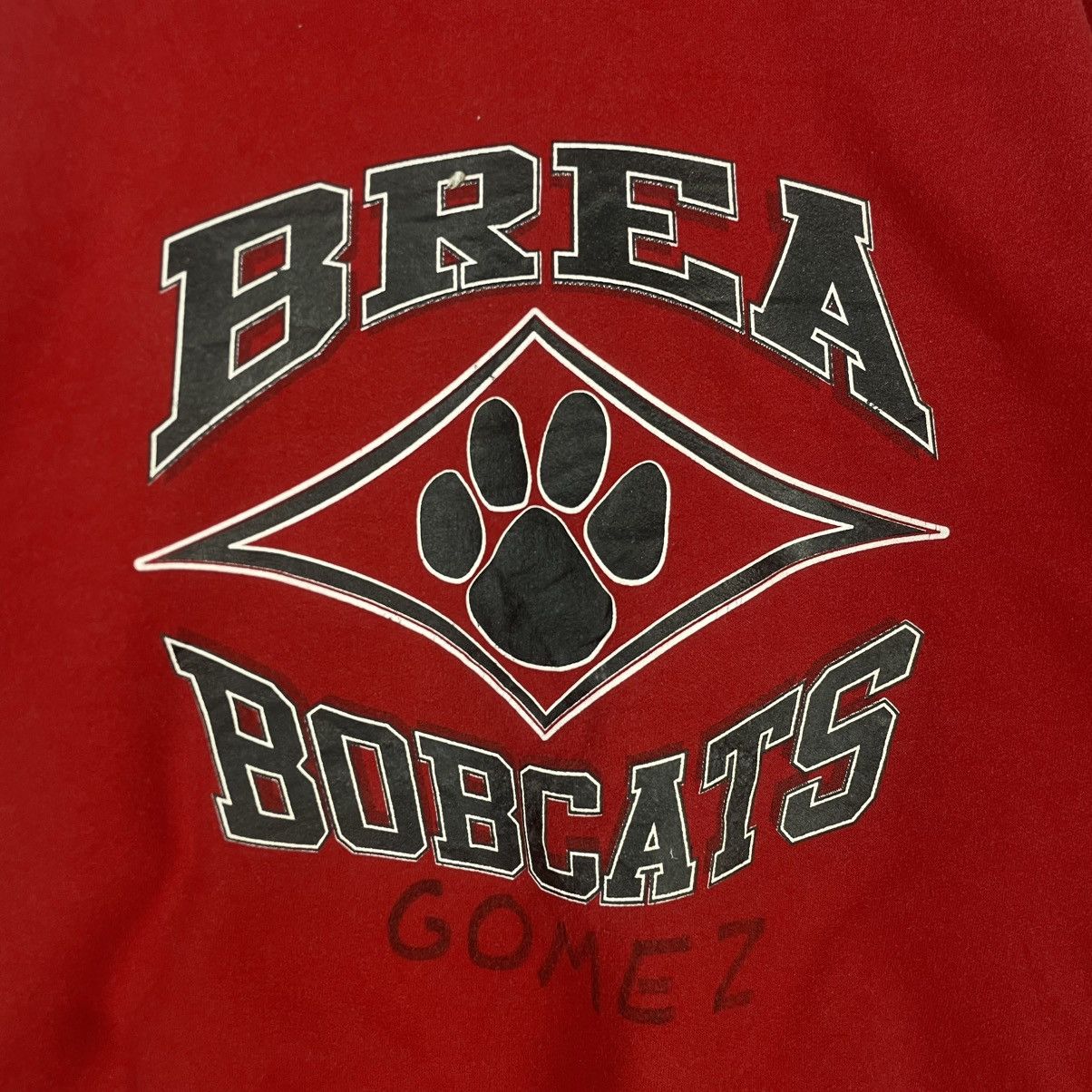Designer × Vintage Vintage Hoodie/sweater Brea high school bobcats sweatshirt Size US S / EU 44-46 / 1 - 8 Thumbnail