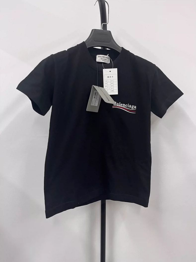 Balenciaga Balenciaga Logo monogrammed crew neck pullover slim fit sh Size US S / EU 44-46 / 1 - 1 Thumbnail
