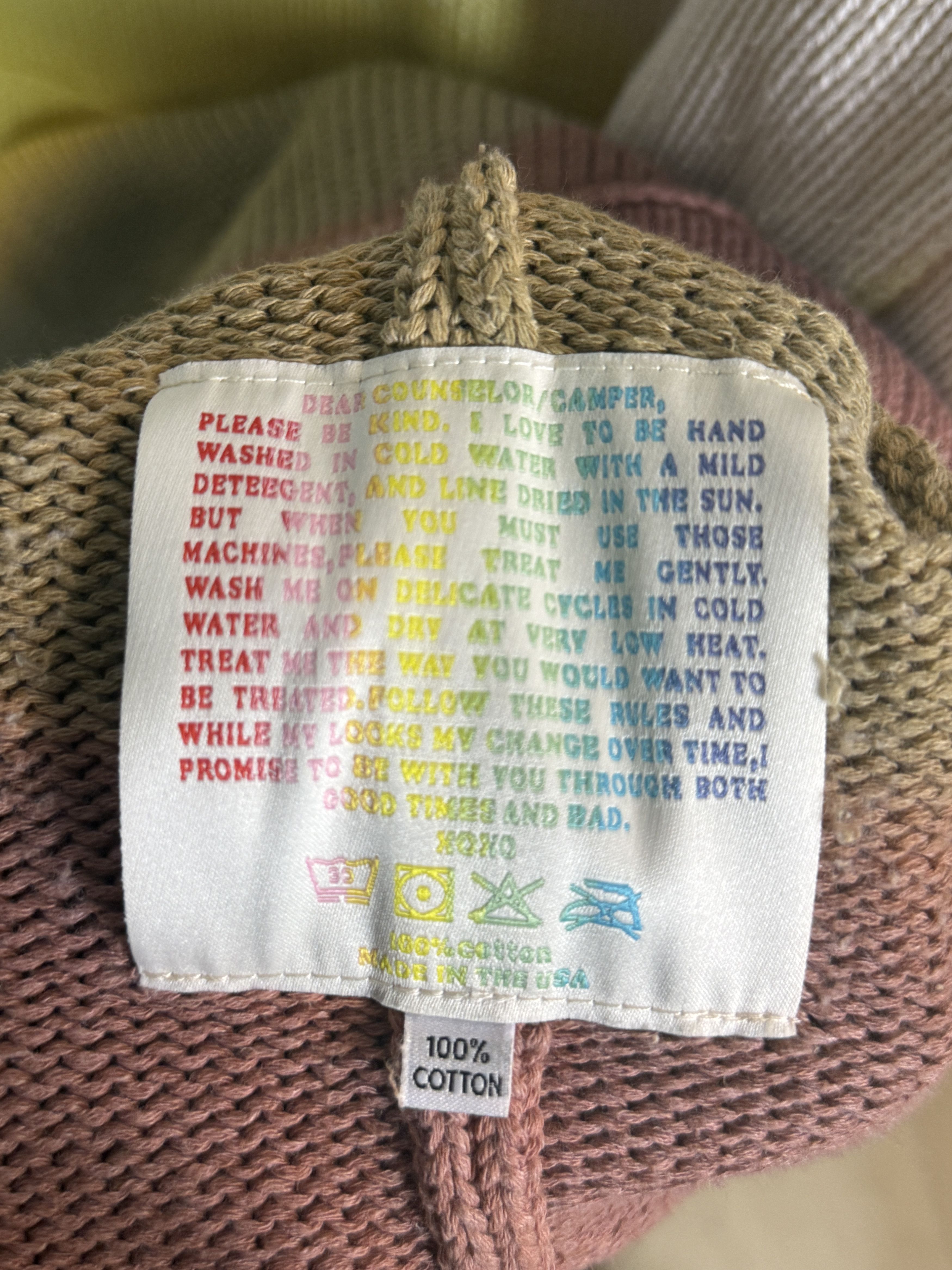 Camp High CAMP HIGH OMBRE KNIT SWEATER L/XL Size US XL / EU 56 / 4 - 4 Thumbnail