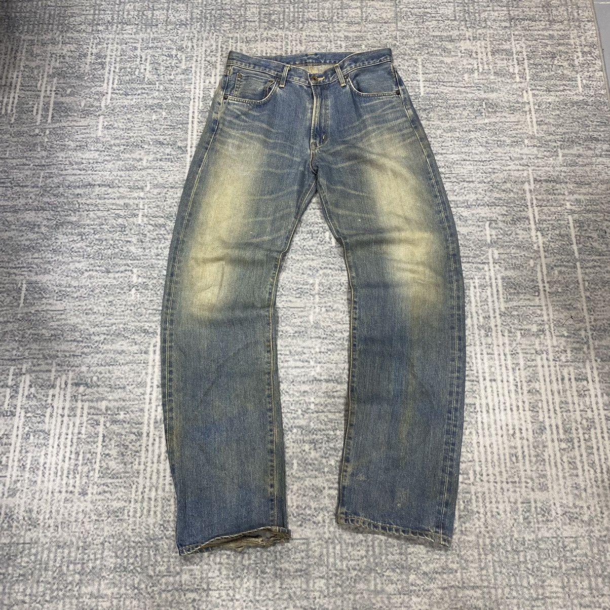 Selvedge☠️ Edwin 505x Mudwash Jeans Dirty 90s 80s Distressed