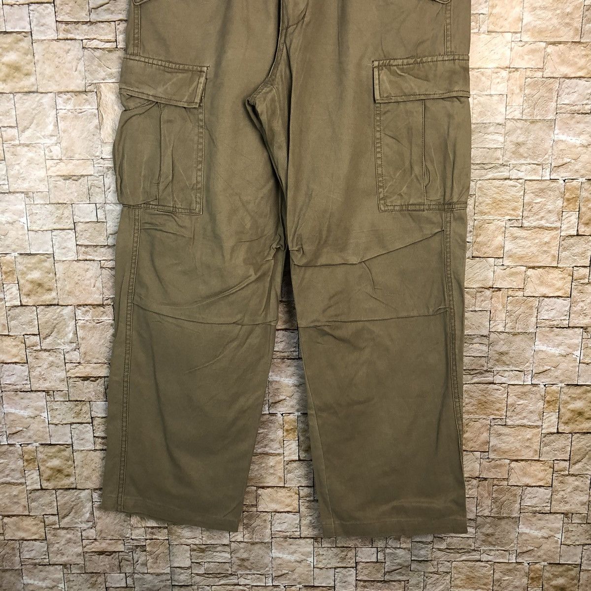 Surplus Research Surplus Brown utility tactical Cargo Multipocket Pants #A322 Size US 32 / EU 48 - 3 Thumbnail