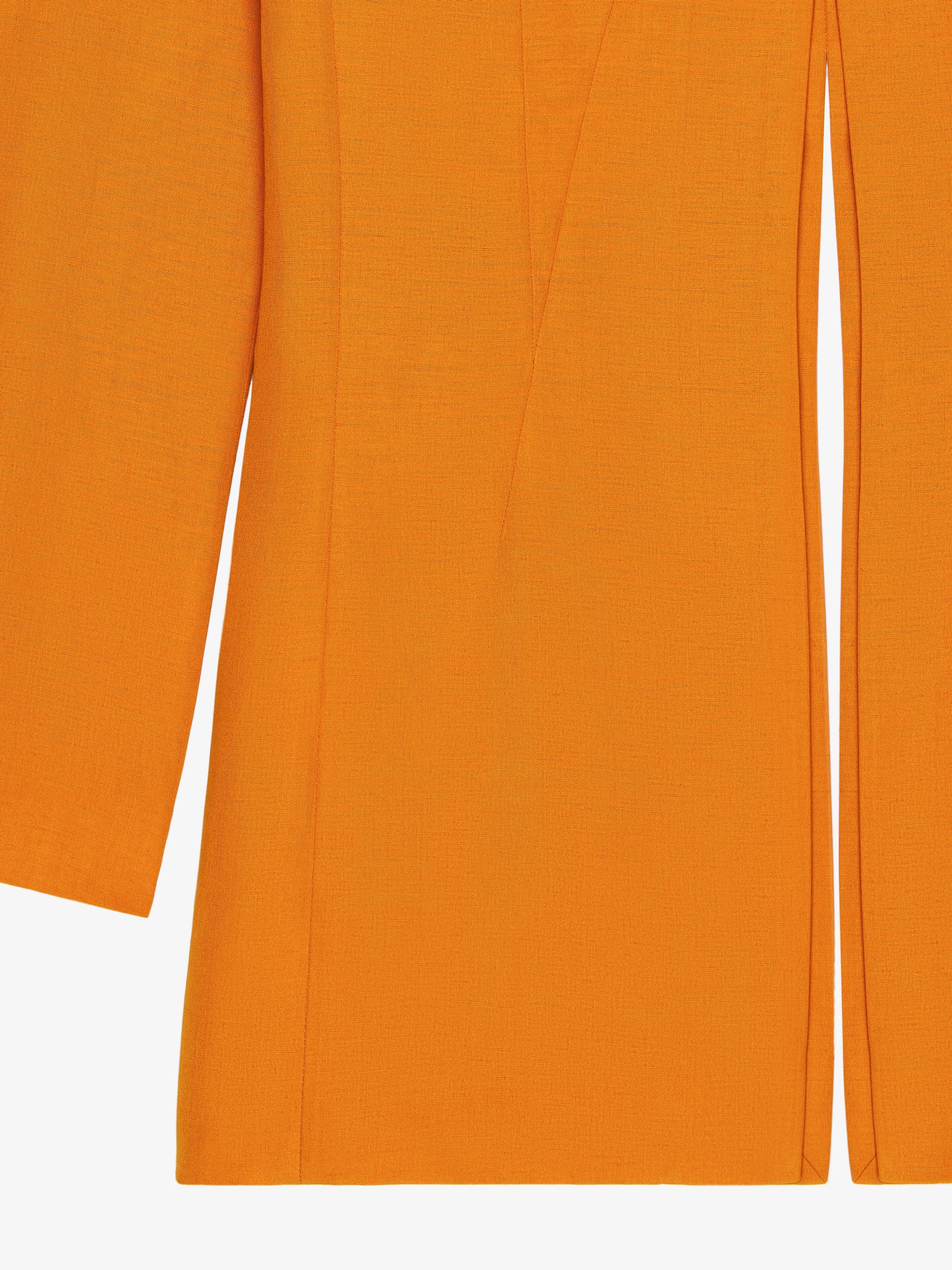 Givenchy o1w1db10825 V Detail Shirt in Orange Size M / US 6-8 / IT 42-44 - 5 Thumbnail