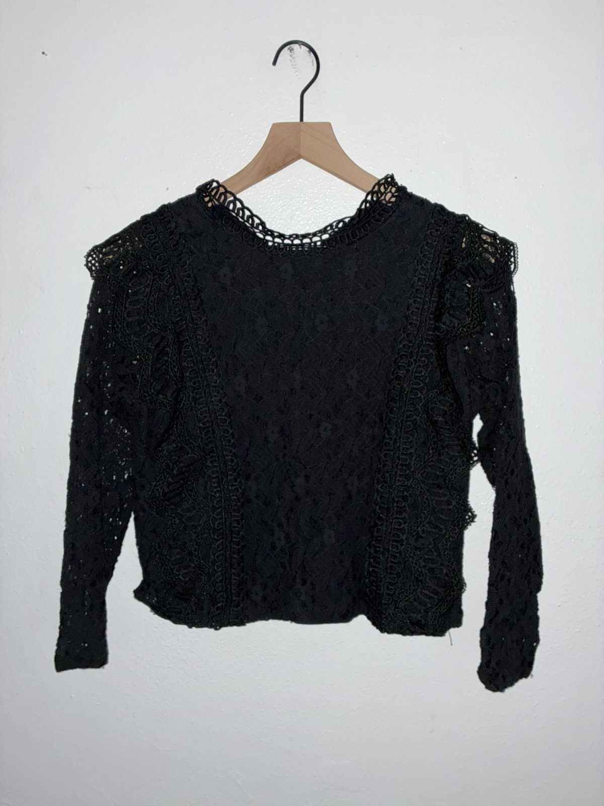 Other Black lace mini top Size S / US 4 / IT 40 - 2 Thumbnail
