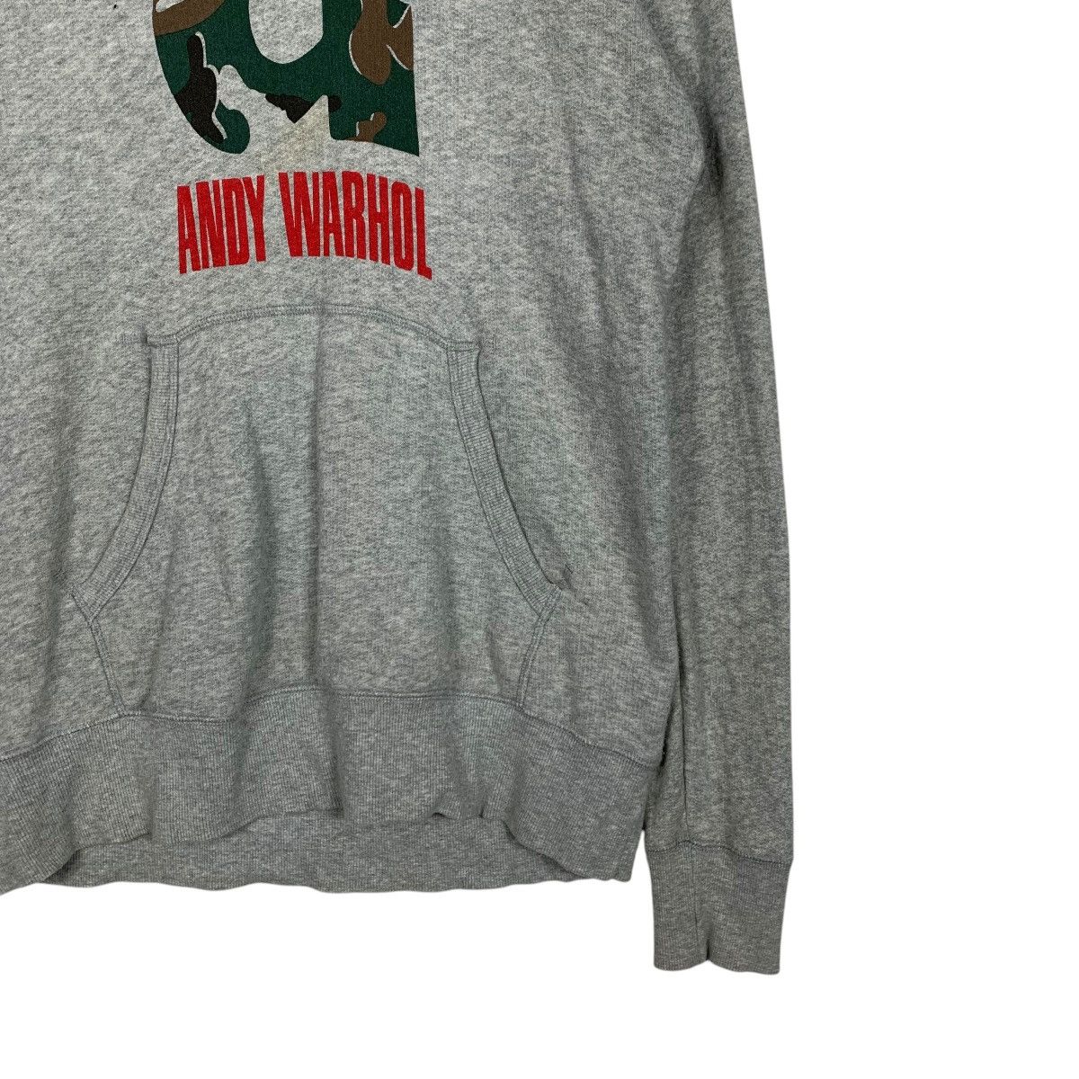Andy Warhol ANDY WARHOL Big Logo Pullover Hoodies Sweatshirts #1991-C86 Size L / US 10 / IT 46 - 7 Thumbnail