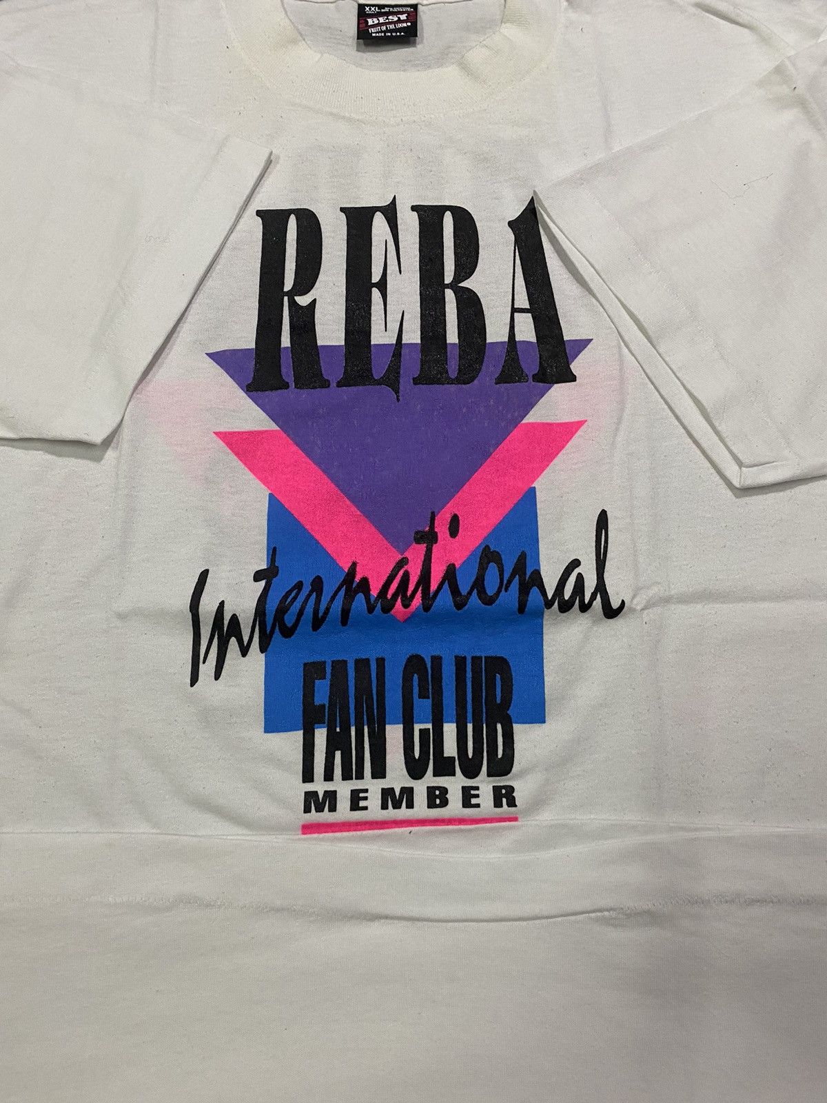 Band Tees Vintage Reba Fan Club Member T-Shirt Size US XXL / EU 58 / 5 - 16 Thumbnail