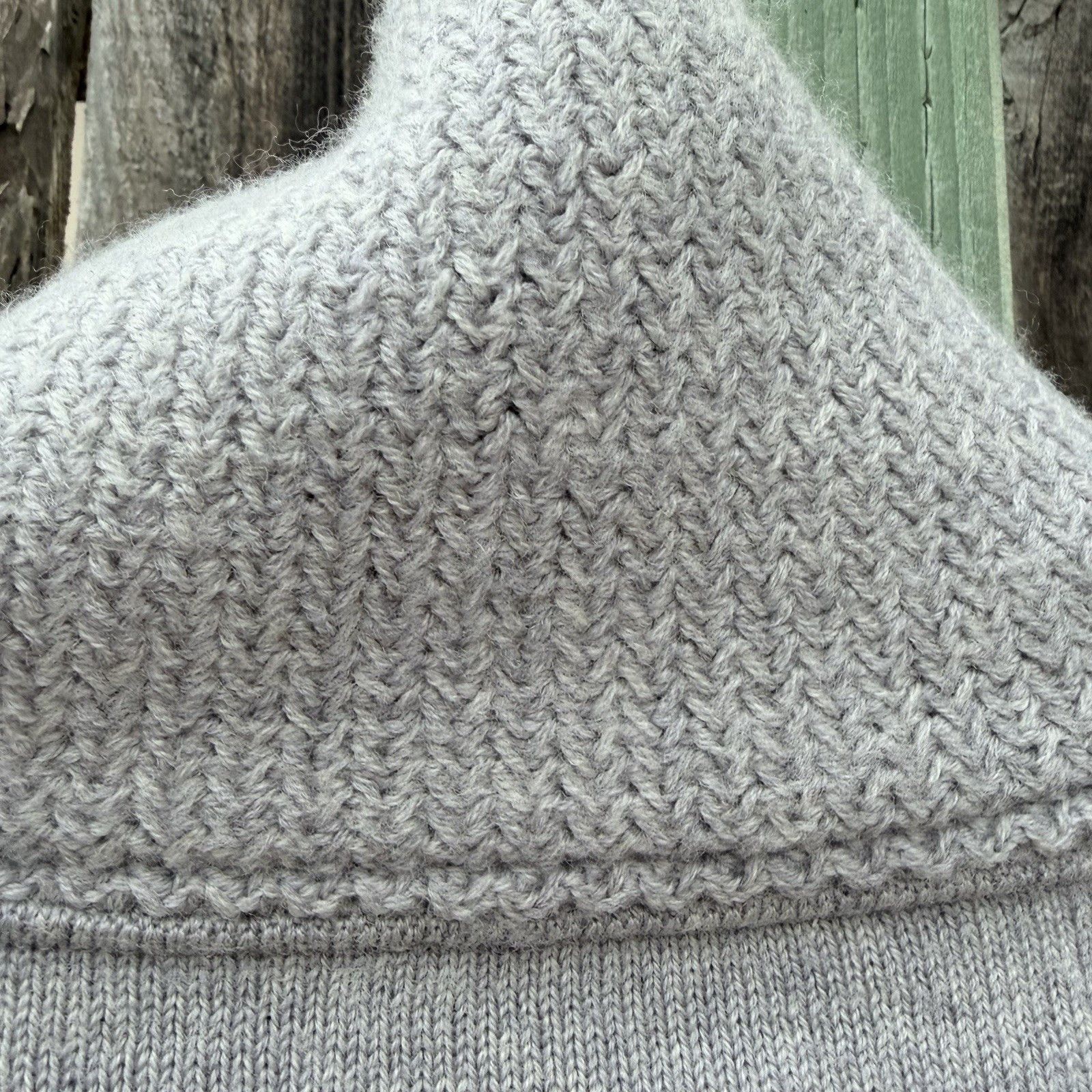 G/FORE G/FORE Merino Wool Shawl Collar Sweater Gray Pullover M Size US M / EU 48-50 / 2 - 8 Thumbnail