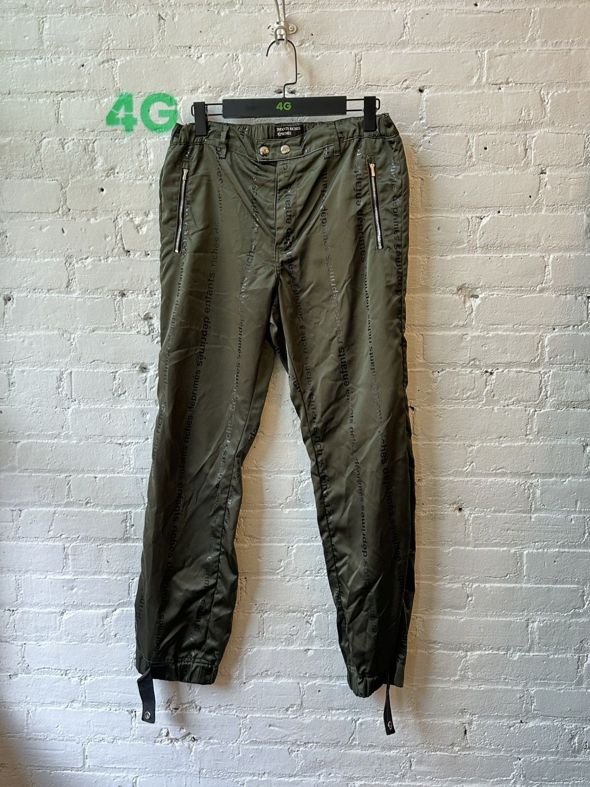 Enfants Riches Deprimes ERD PIN STRIPE THRASHED FW24 PANTS