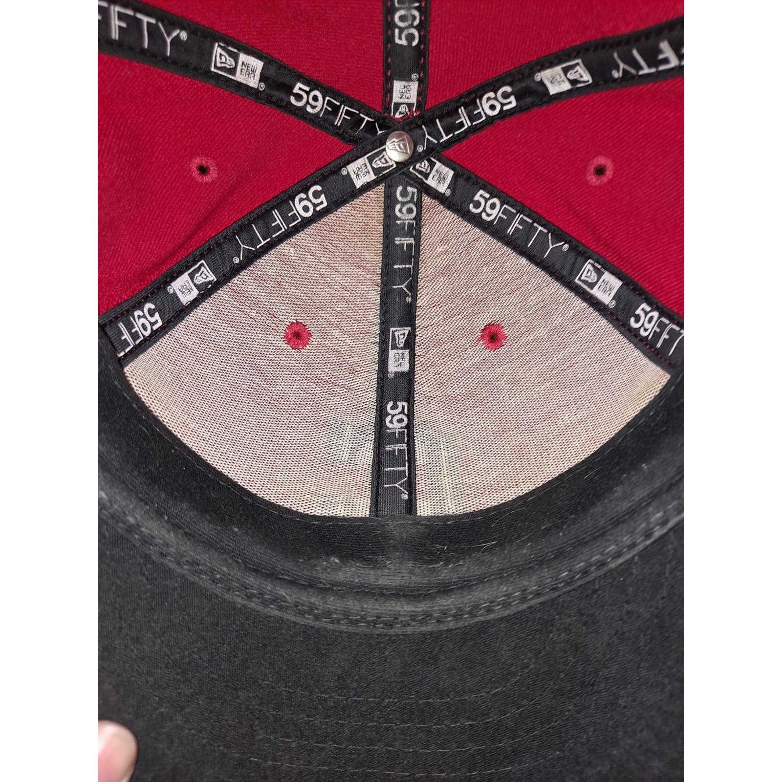 Other 59Fifty Official On Field MLB Cleveland Indians Fitted Hat Size ONE SIZE - 4 Thumbnail