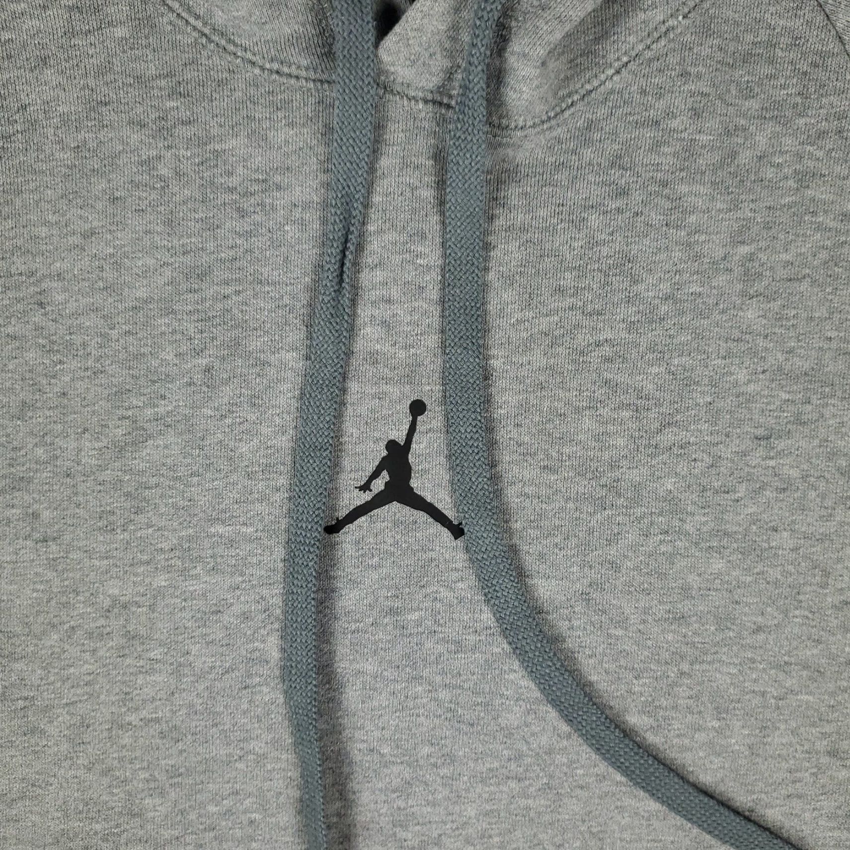 Jordan Brand Jordan Hoodie Mens XL Gray Air Jumpman Pullover Sweatshirt Size US XL / EU 56 / 4 - 3 Thumbnail