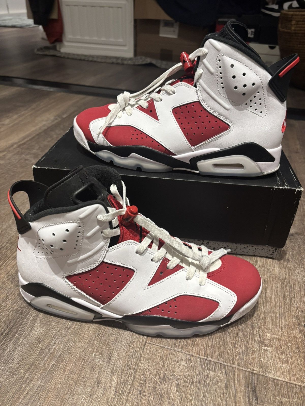 Jordan Brand × Nike Jordan 6 Carmine Size US 10 / EU 43 - 6 Thumbnail