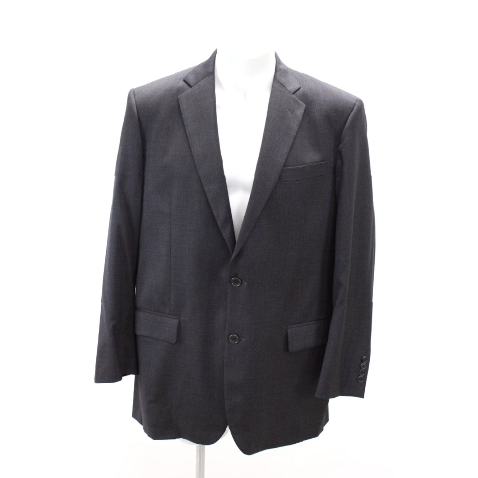 Brooks Brothers Brooks Brothers Madison 1818 Wool Suit Jacket 44L Dark Gray Fully Lined USA Size 44R - 5 Thumbnail