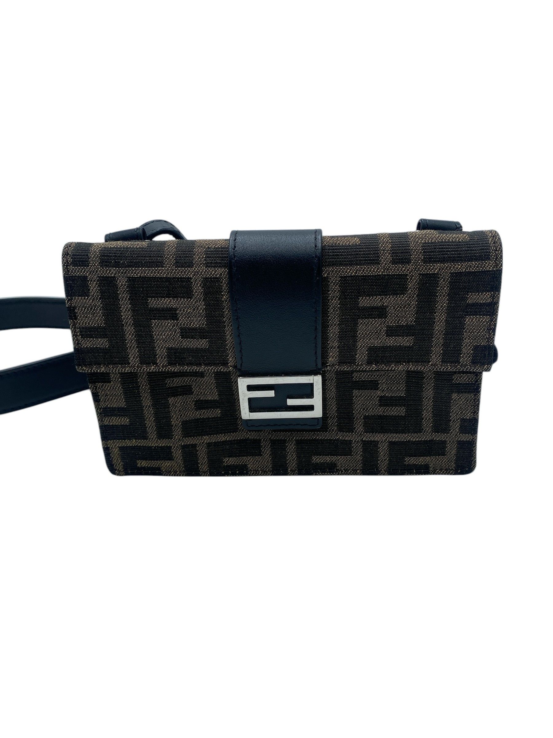 Fendi Fendi Flap Zucca Canvas Size ONE SIZE - 1 Thumbnail