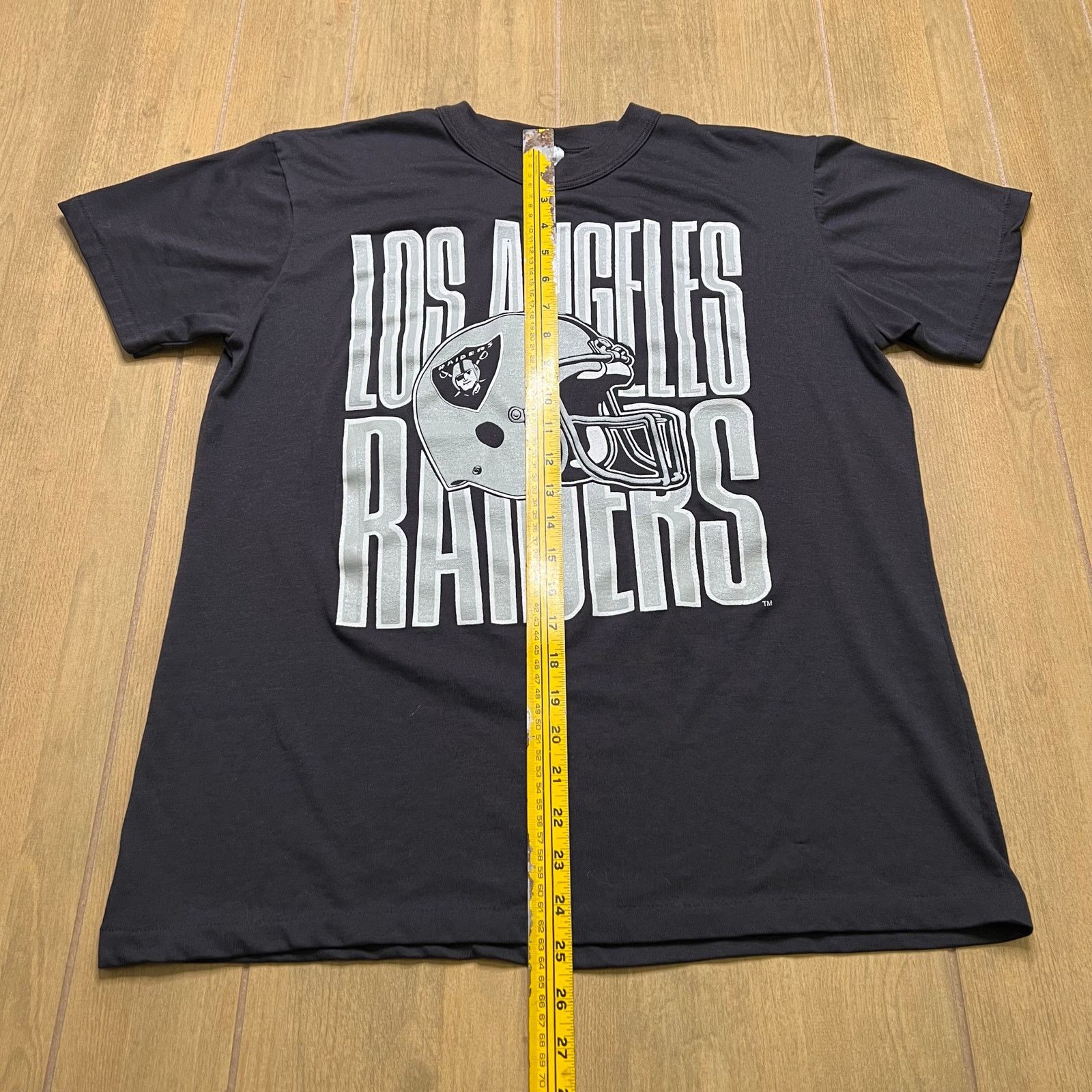 Vintage Vintage 80s NFL Los Angeles Raiders T-Shirt Black Sz XL Size US XL / EU 56 / 4 - 6 Thumbnail