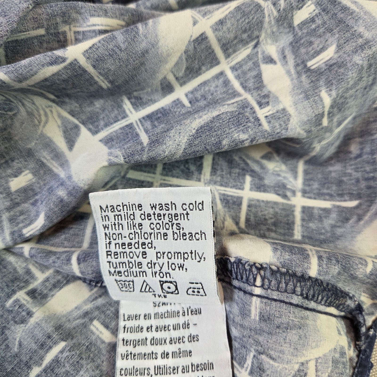 Columbia Columbia Fish Print Short Sleeve Button Shirt L Size US L / EU 52-54 / 3 - 8 Thumbnail
