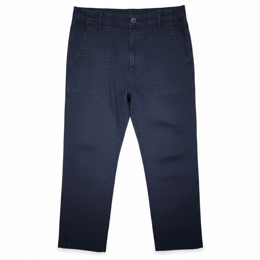 Zara Zara Military Navy Blue Men's 30 Army Fatigue Utility Pants Size US 30 / EU 46 - 1 Thumbnail