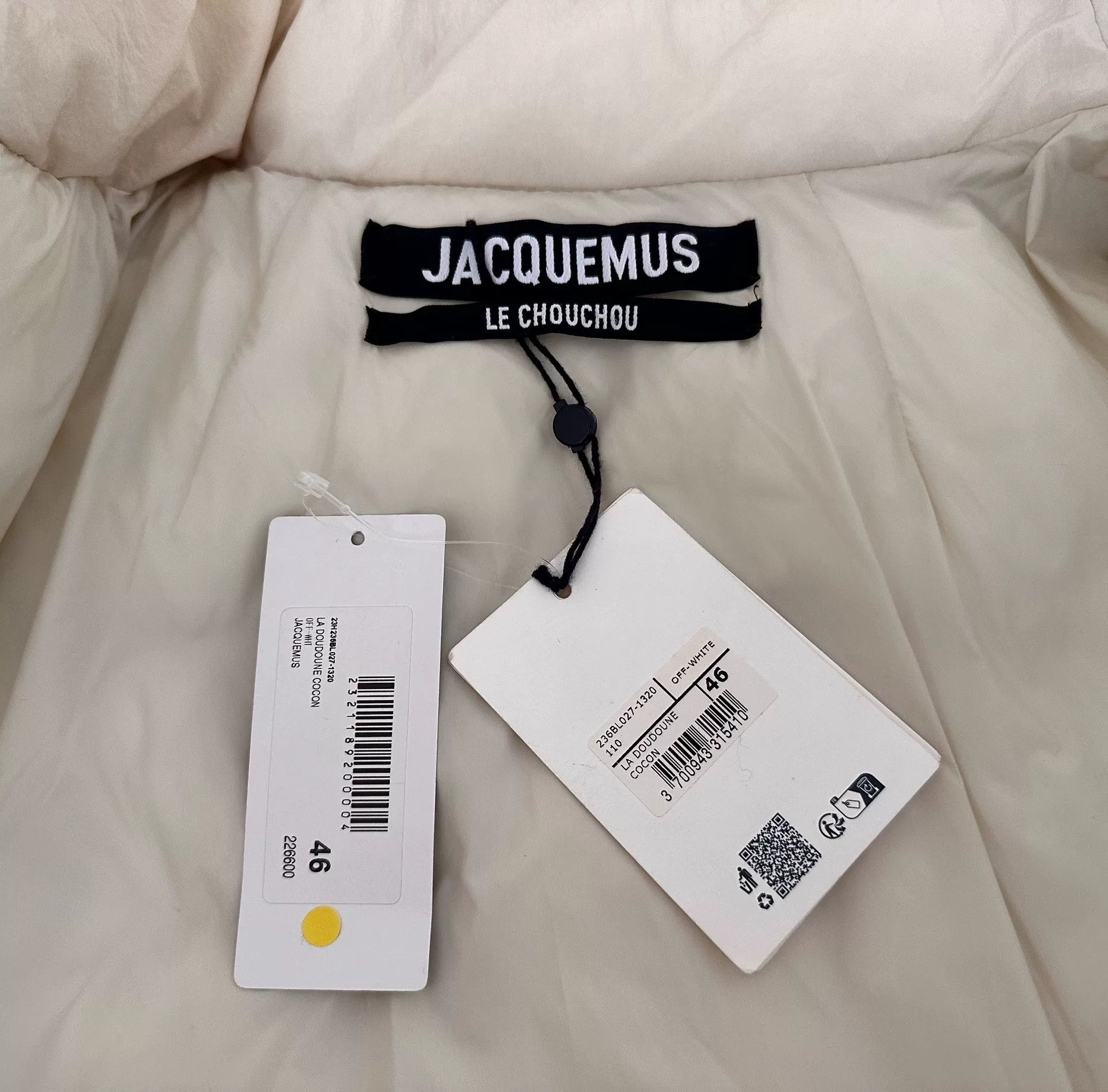 Jacquemus JACQUEMUS LA DOUDOUNE Short Puffer Jacket Size US S / EU 44-46 / 1 - 3 Thumbnail