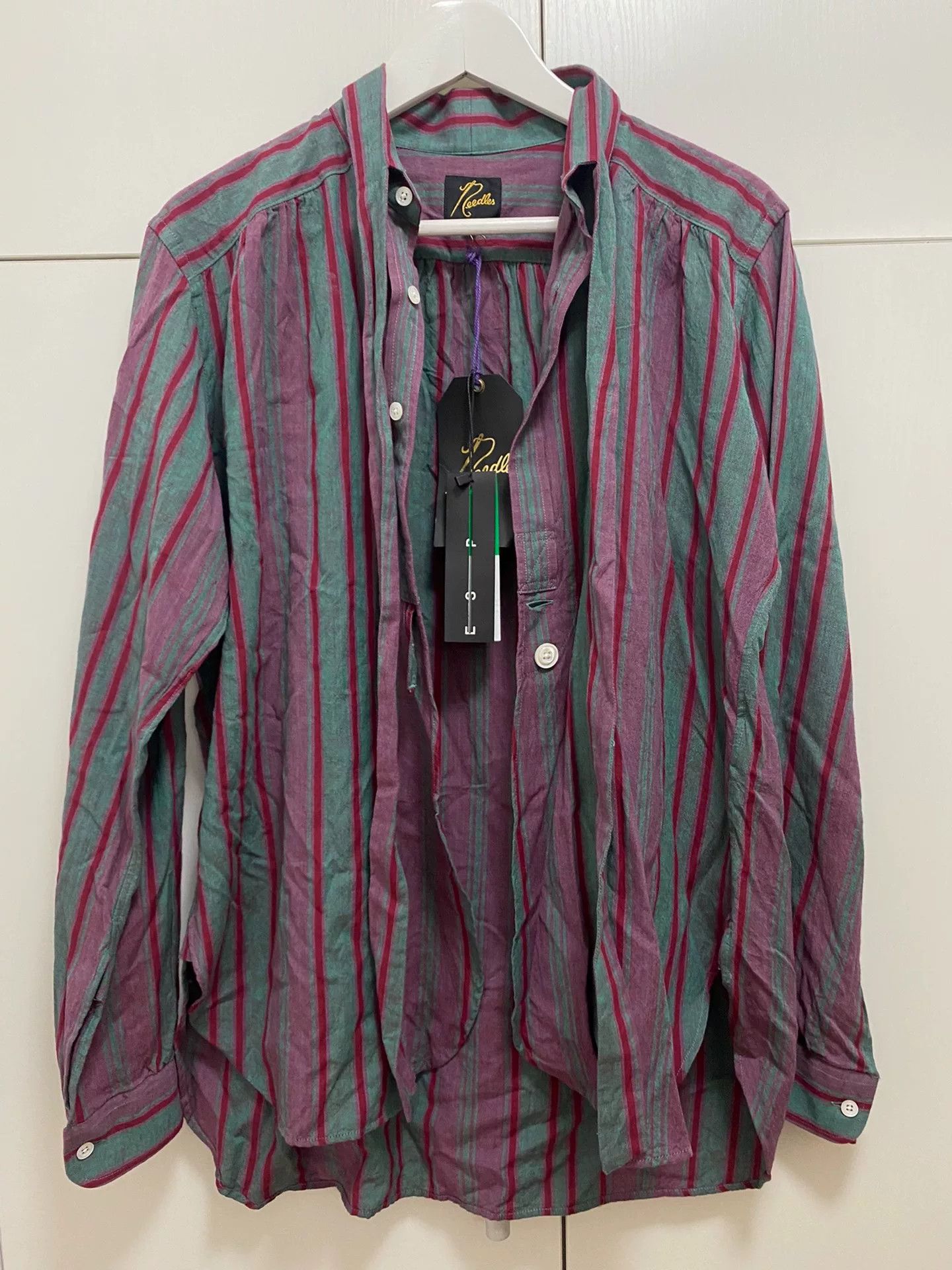 Needles Needles Striped Long-Sleeve Shirt Size XS / US 0-2 / IT 36-38 - 1 Thumbnail