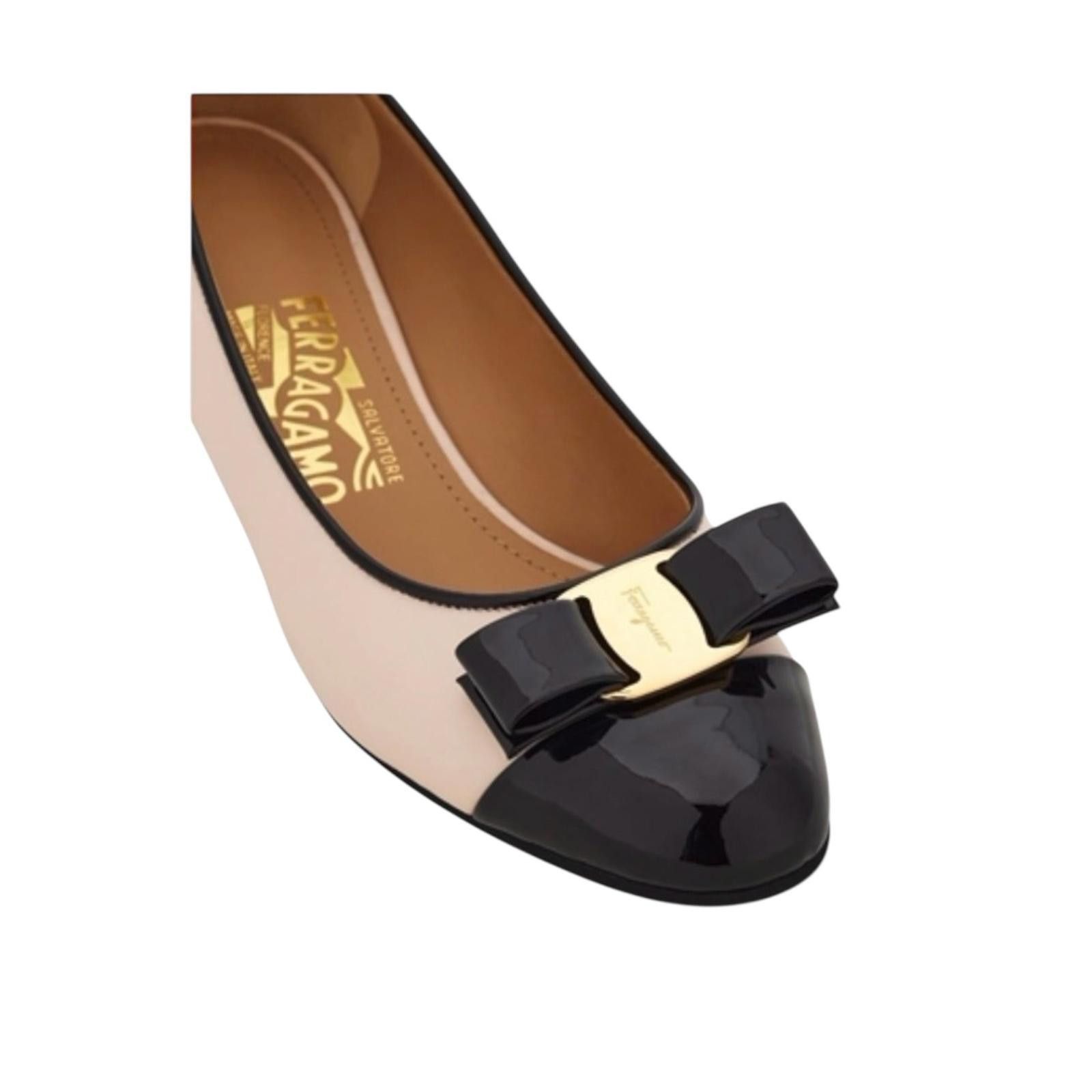 Salvatore Ferragamo Ferragamo Vara Pump Size US 7.5 / IT 37.5 - 4 Thumbnail