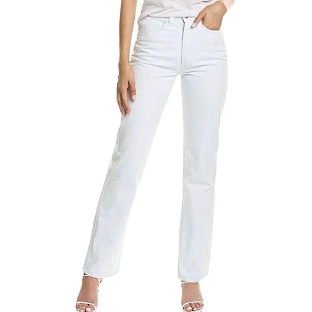 WeWoreWhat We Wore What Kick Flare High Rise Jeans Cotton Light Denim Size 24" / US 00 / IT 34 - 1 Thumbnail