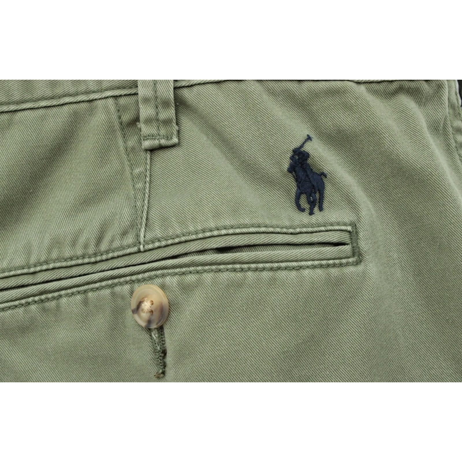 Polo Ralph Lauren Polo Ralph Lauren Shorts Mens 36 Green Relaxed Fit Chino Twill Flat 5 pocket Vintage: No Size US M / EU 48-50 / 2 - 3 Thumbnail
