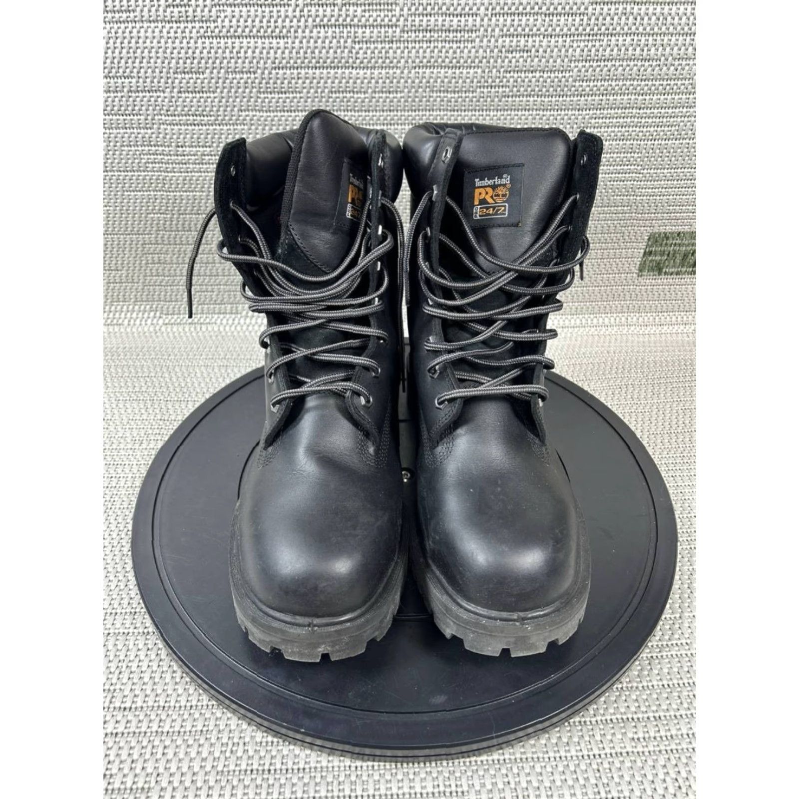 Timberland Timberland PRO Boots Mens Size 10.5 Wide Direct Attach Steel Toe Work Black Size US 11 / EU 44 - 5 Thumbnail
