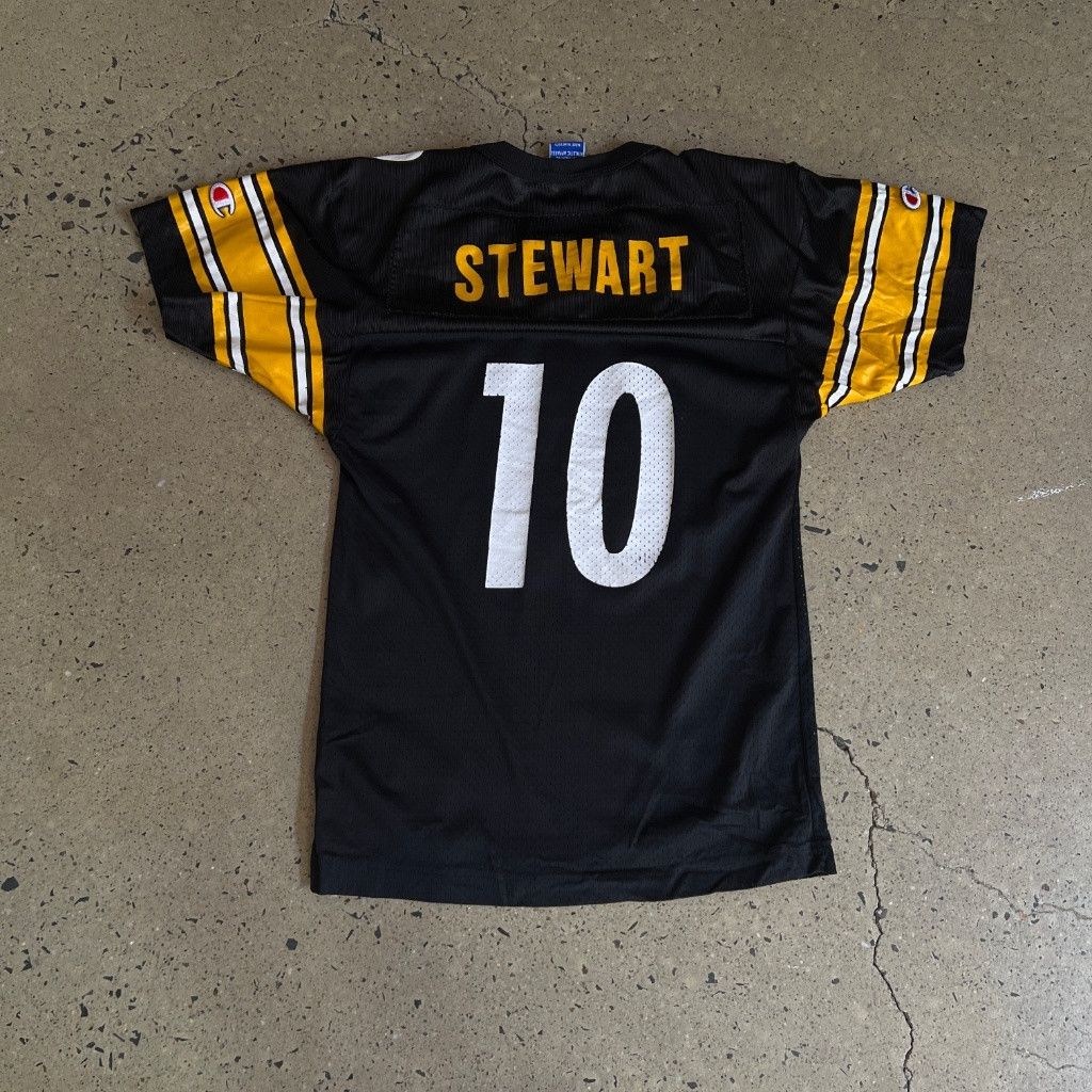 Champion Vintage Champion Vintage Black Gold Steelers Jersey youth L Size US L / EU 52-54 / 3 - 2 Thumbnail