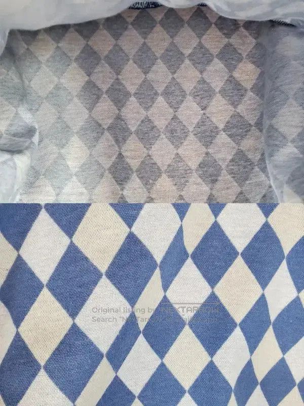 Burberry Burberry Light Blue Cotton Sweater with Embroidery. Size L / US 10 / IT 46 - 9 Thumbnail