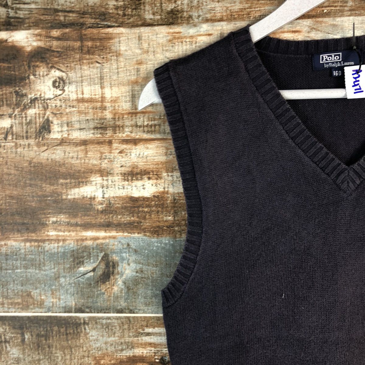 Polo Ralph Lauren Polo Ralph Lauren Dark Blue Vest #A2471 Size US XS / EU 42 / 0 - 7 Thumbnail