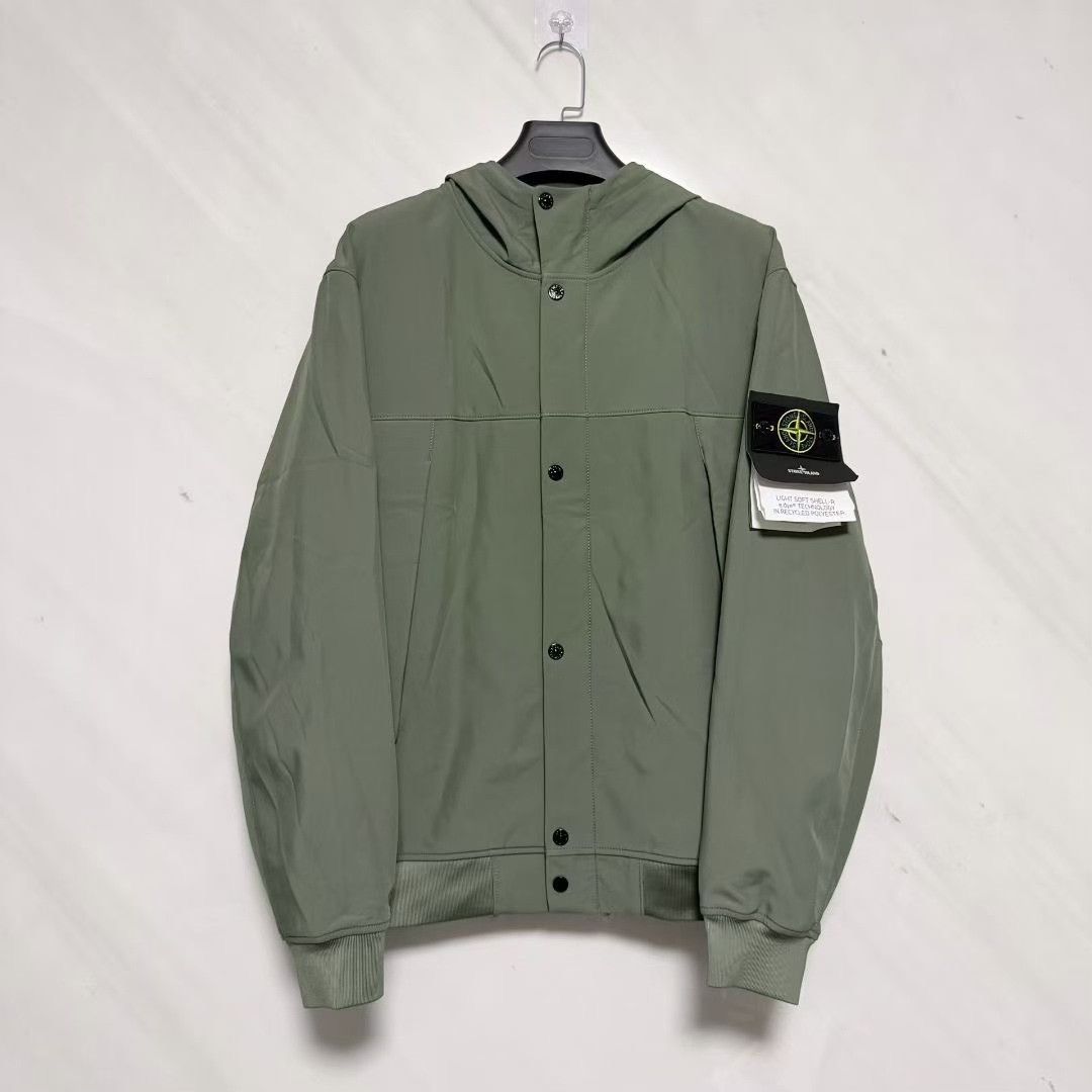 Stone Island Stone Island Green Designer Casual Size US M / EU 48-50 / 2 - 1 Thumbnail