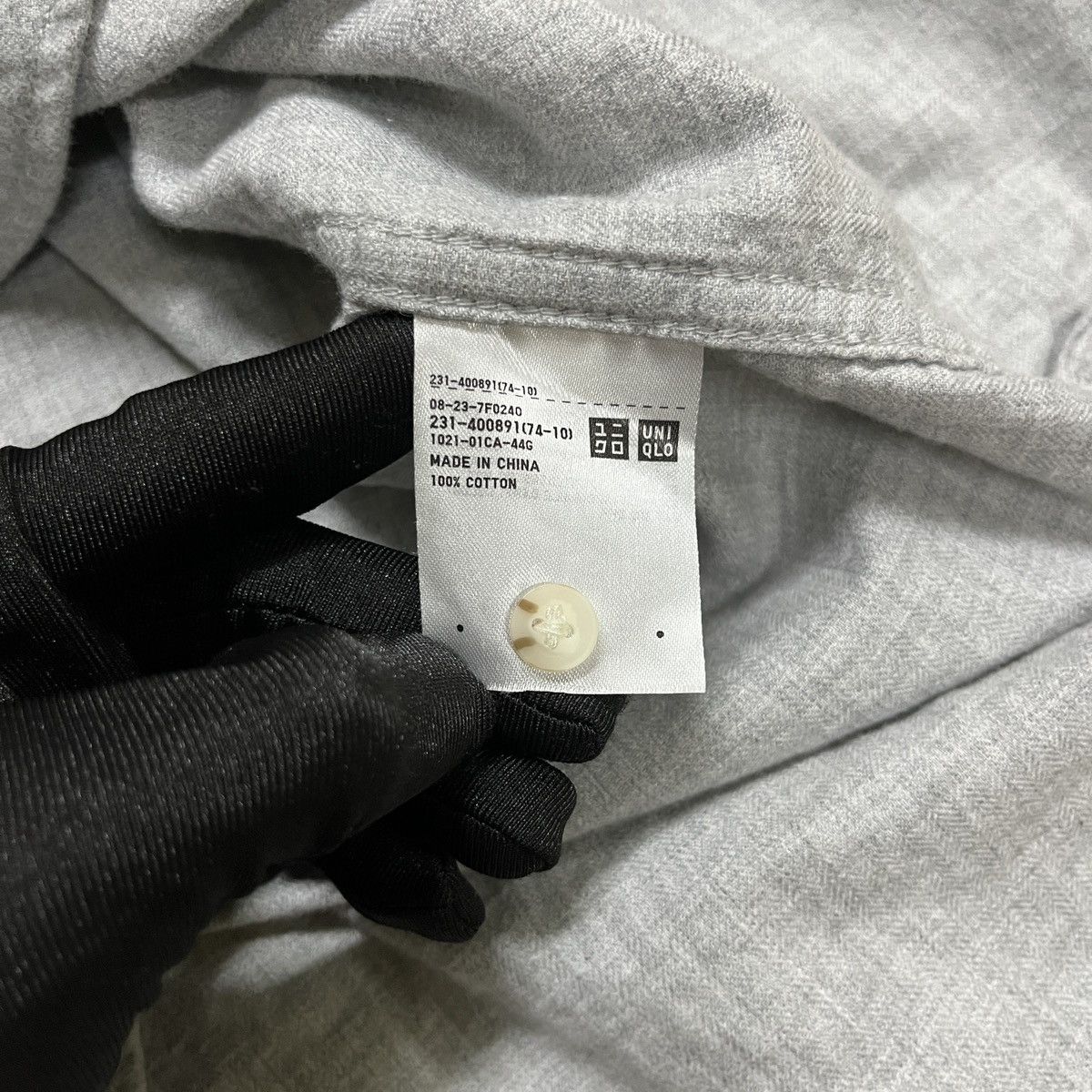 20471120 × Japanese Brand × Uniqlo Uniqlo Button Up Flannel Shirt Size M / US 6-8 / IT 42-44 - 6 Thumbnail